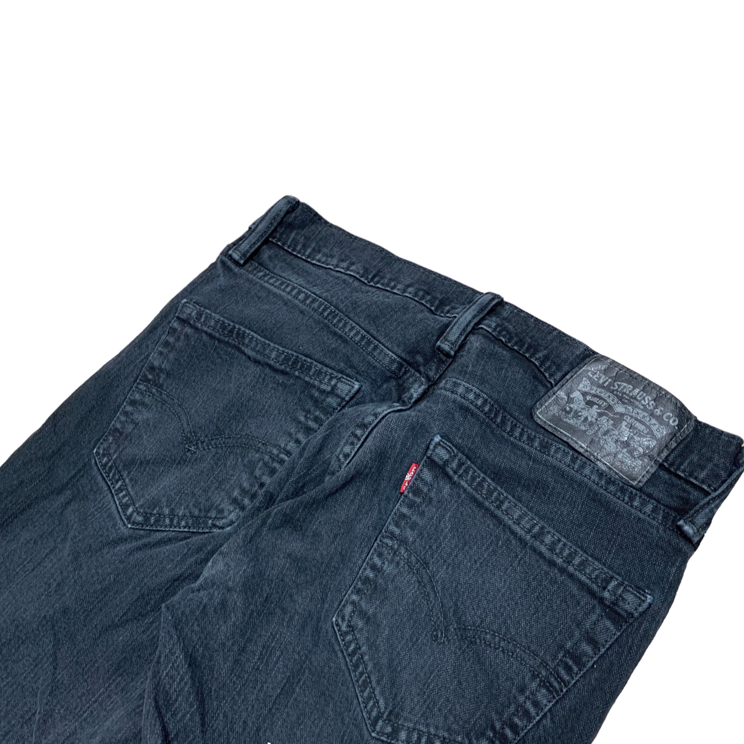 Levis 511 Jeans W29 L32 Mens Black Slim Fit Denim