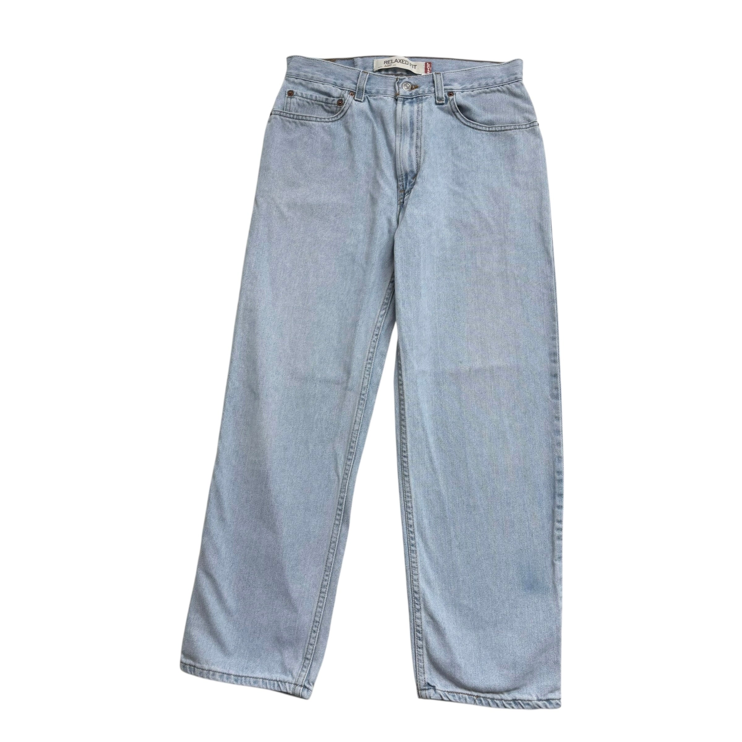 Levis 550 Jeans W31 L29 Mens Light Blue Baggy Relaxed Straight Fit Vintage Denim