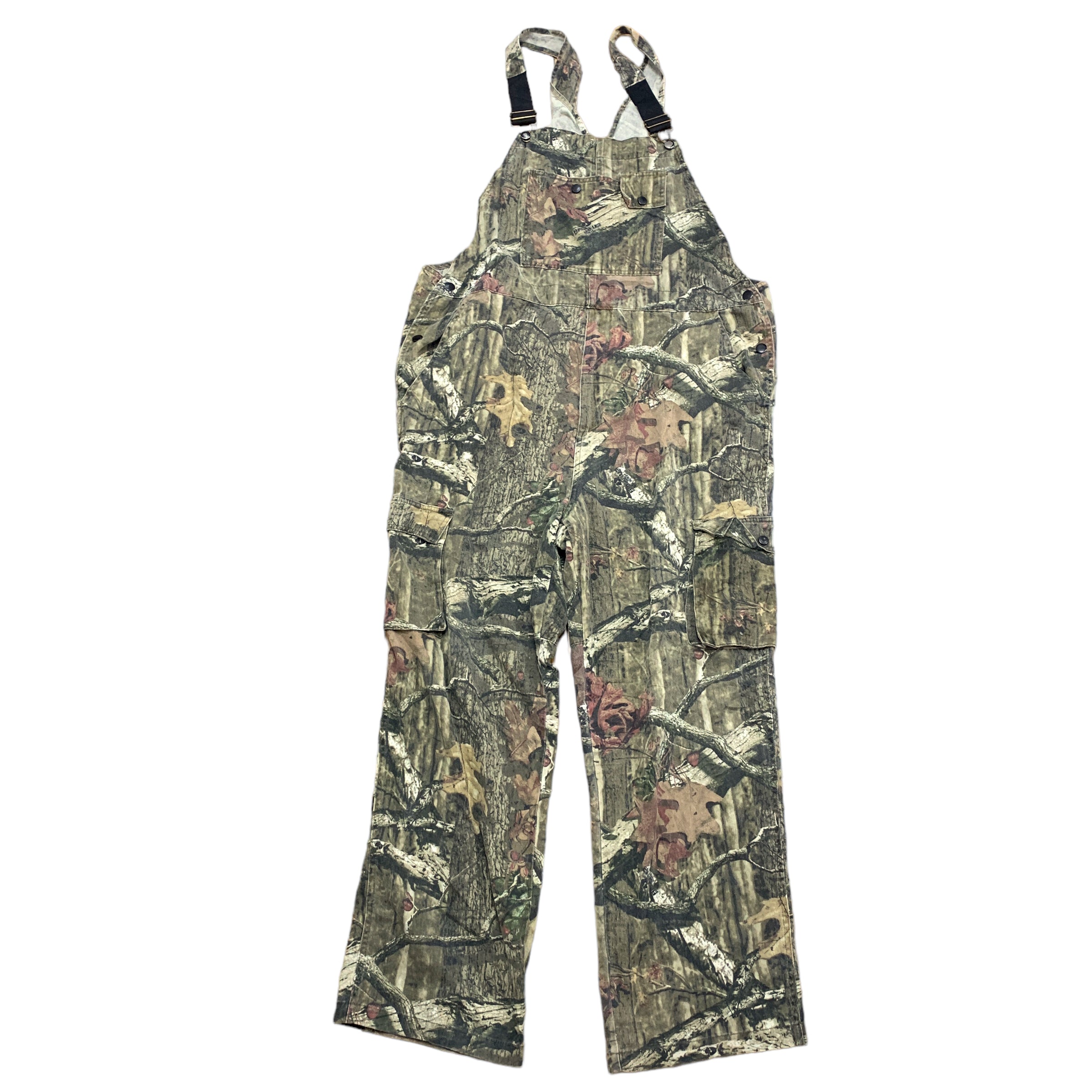 Vintage Mossy Oak RealTree Dungarees Overalls XXL