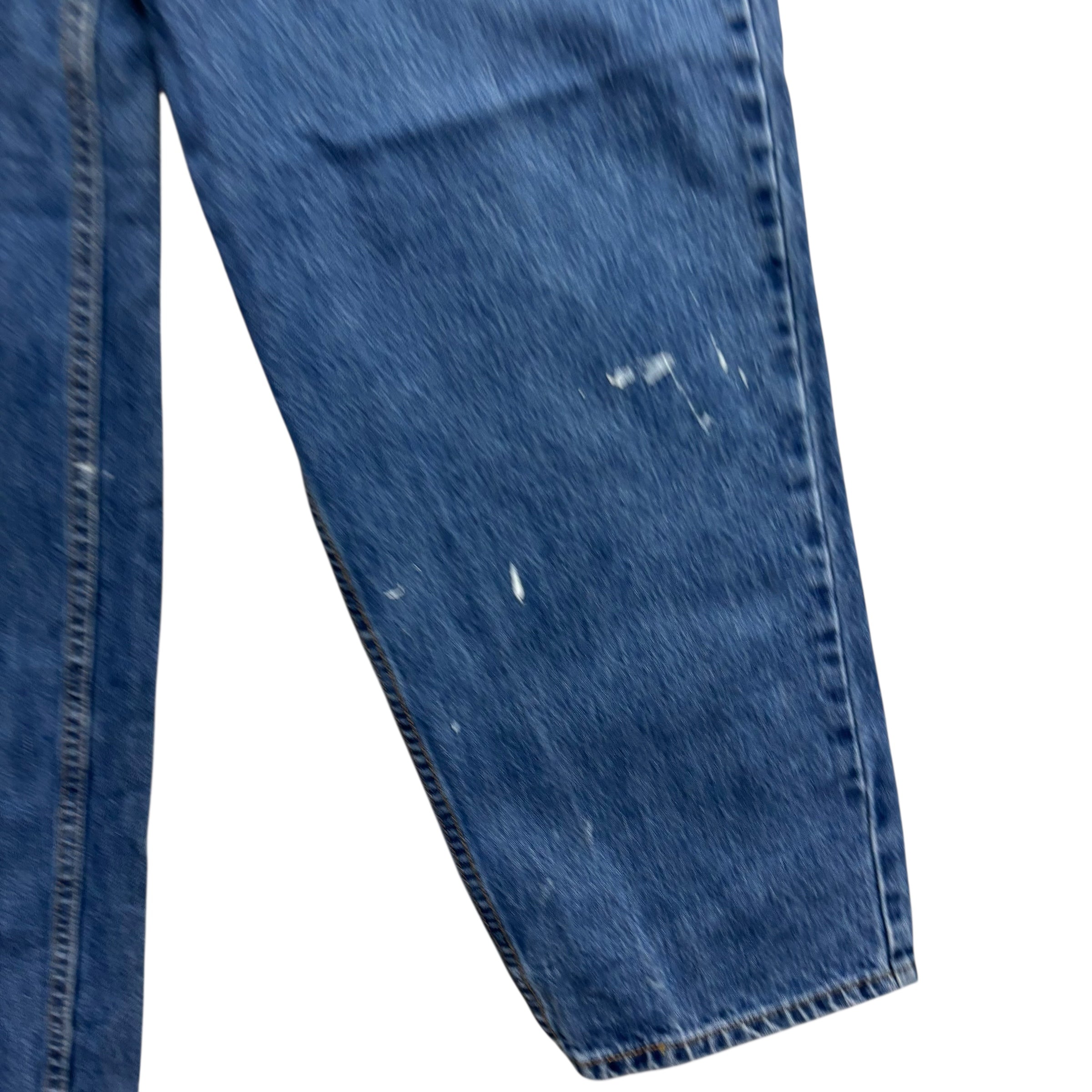 Levis 560 Jeans W42 L30 Mens Mid Blue Baggy Relaxed Comfort Vintage Denim (F)