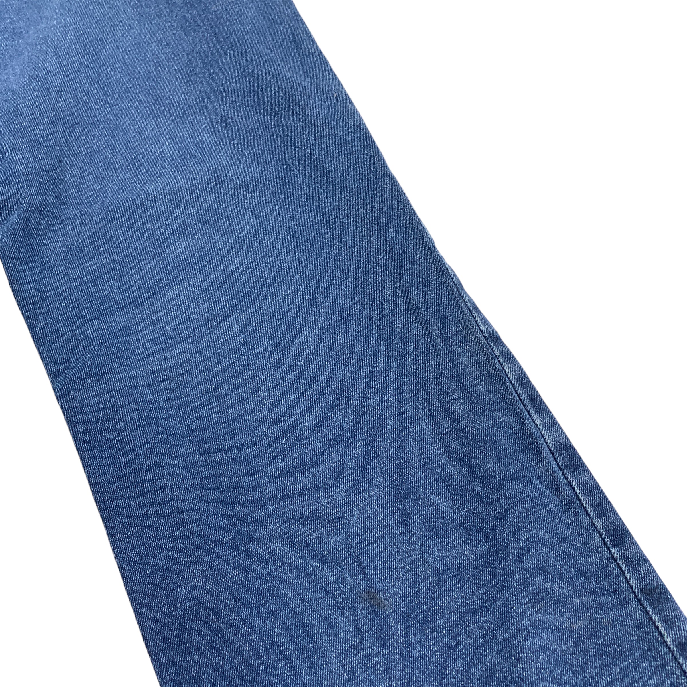 Levis 514 Jeans W33 L30 Mens Blue Regular Straight Fit Stretch Denim