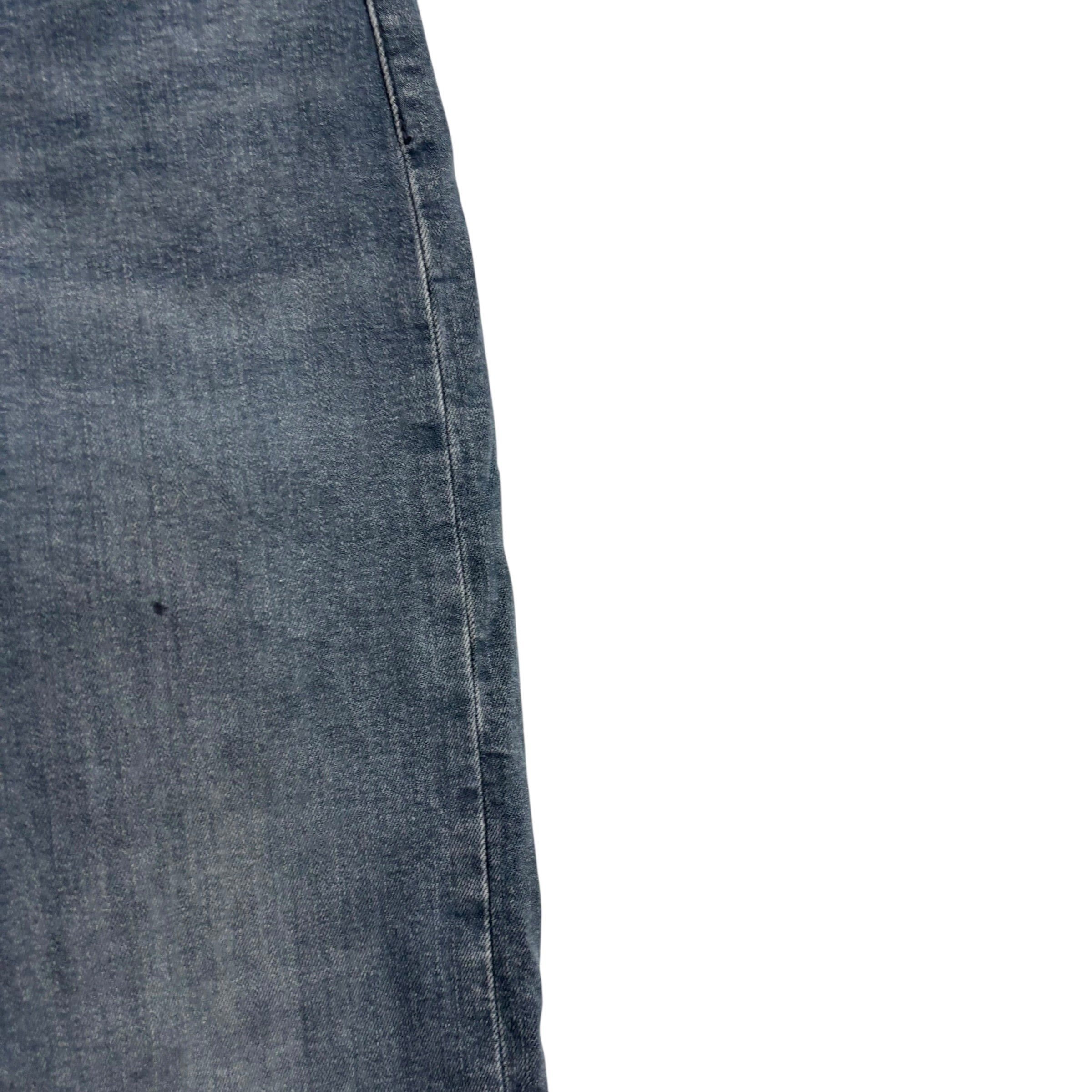 Levis 510 Jeans W34 L32 Mens Navy Blue Skinny Fit Stretch Denim (F)