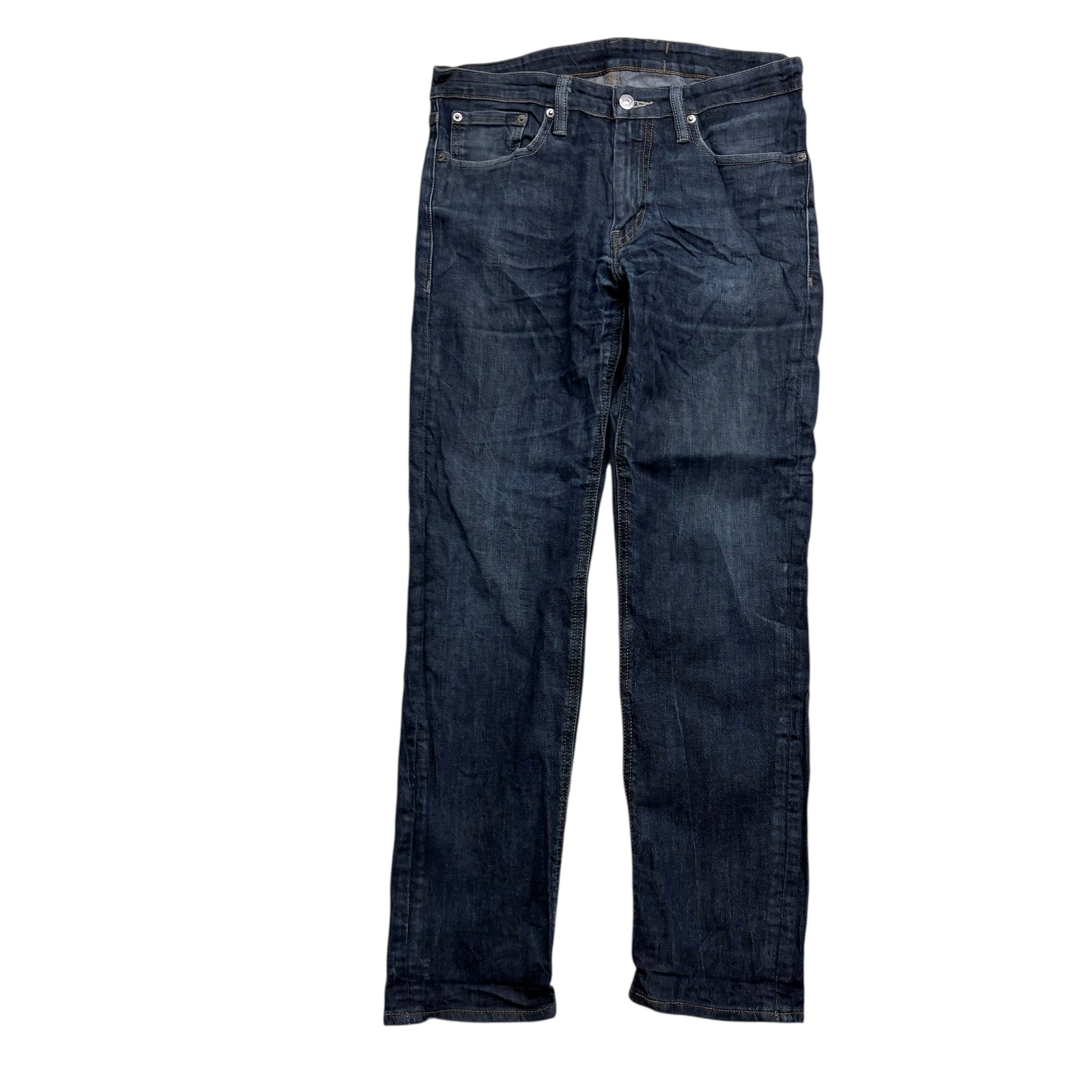Levis 511 Commuter Jeans W32 L29 Mens Dark Blue Slim Fit Stretch Denim