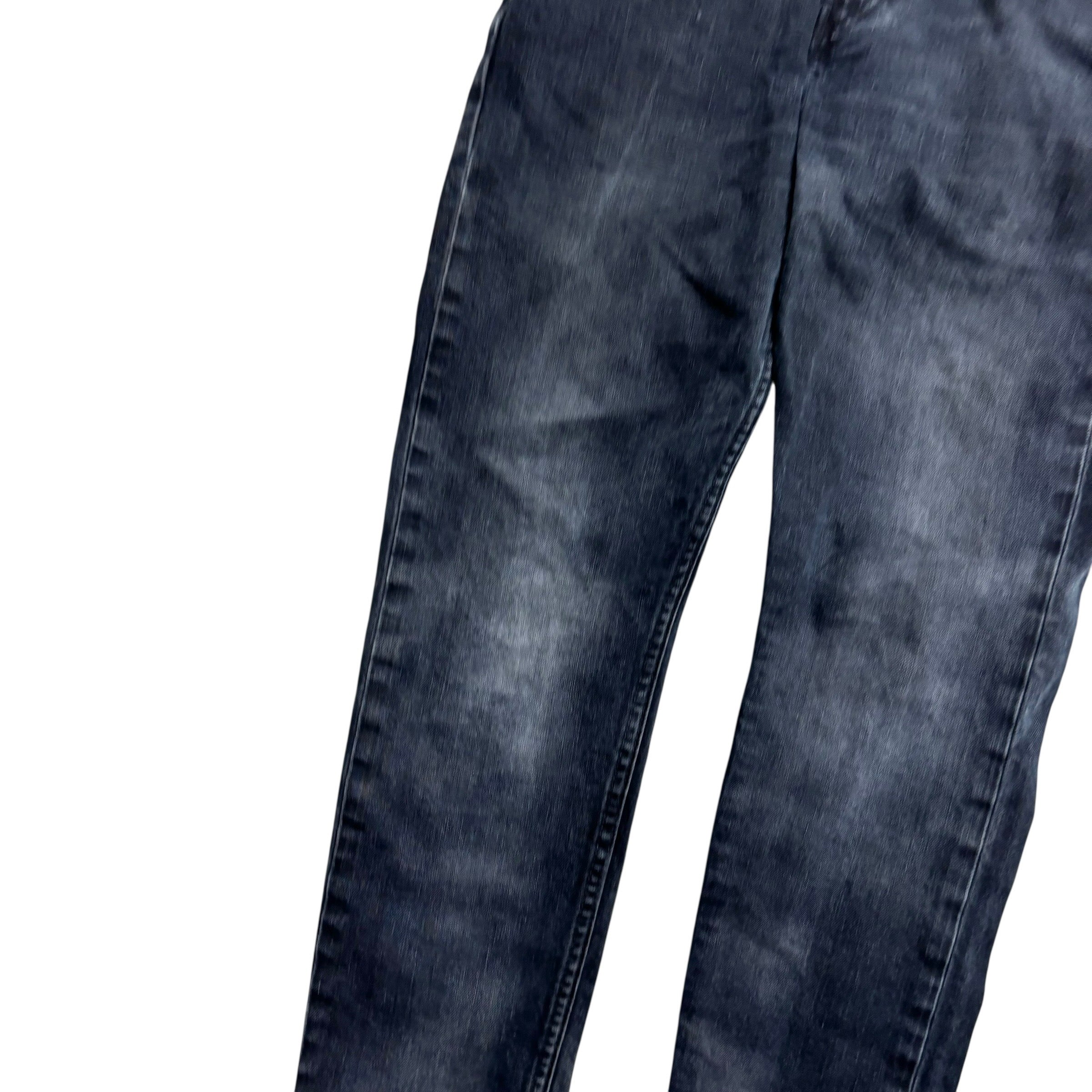 Levis 512 Jeans W30 L29 Mens Navy Blue Slim Tapered Fit Stretch Denim (F)