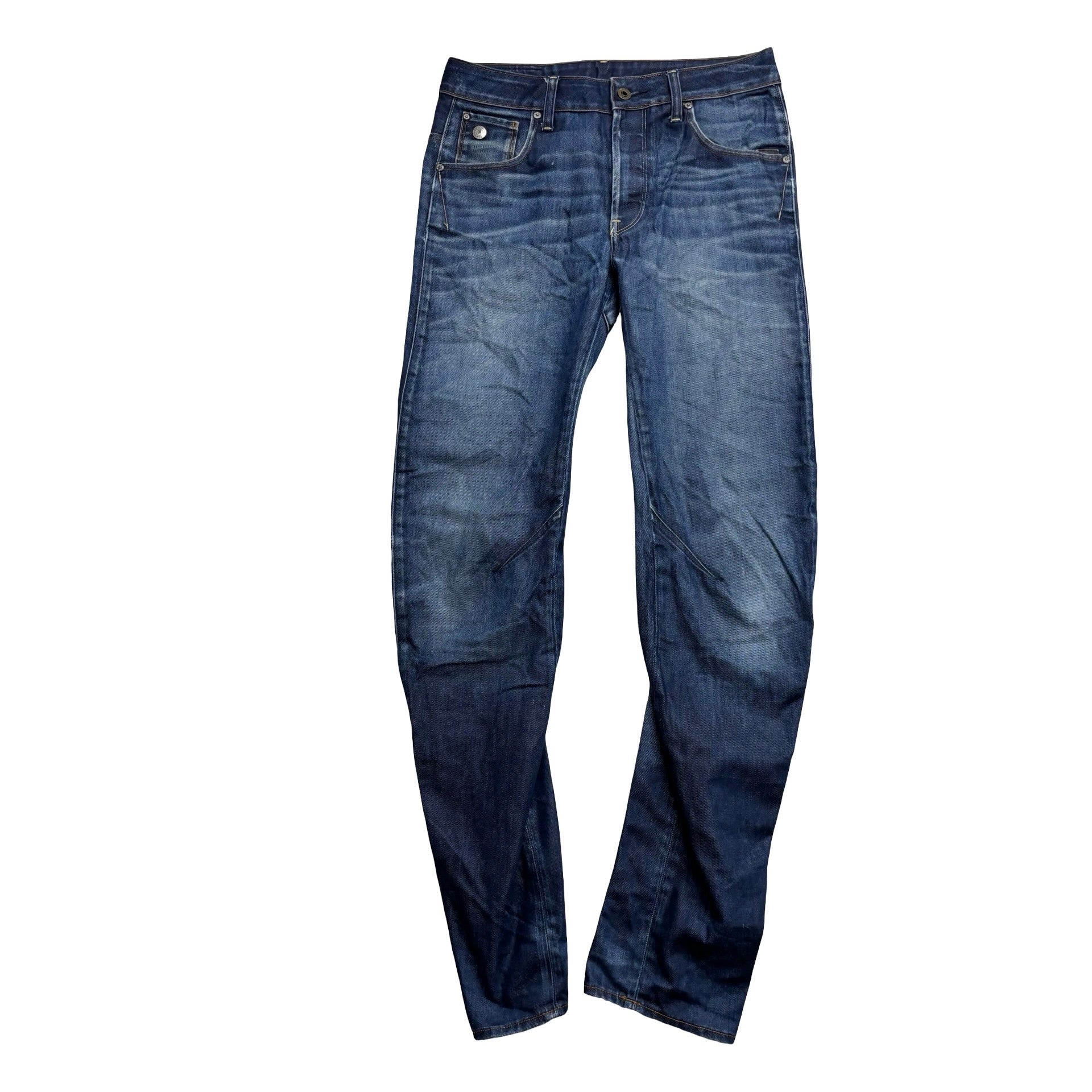 G Star Arc 3D Slim Fit Jeans W29 L34 Mens Dark Blue Denim