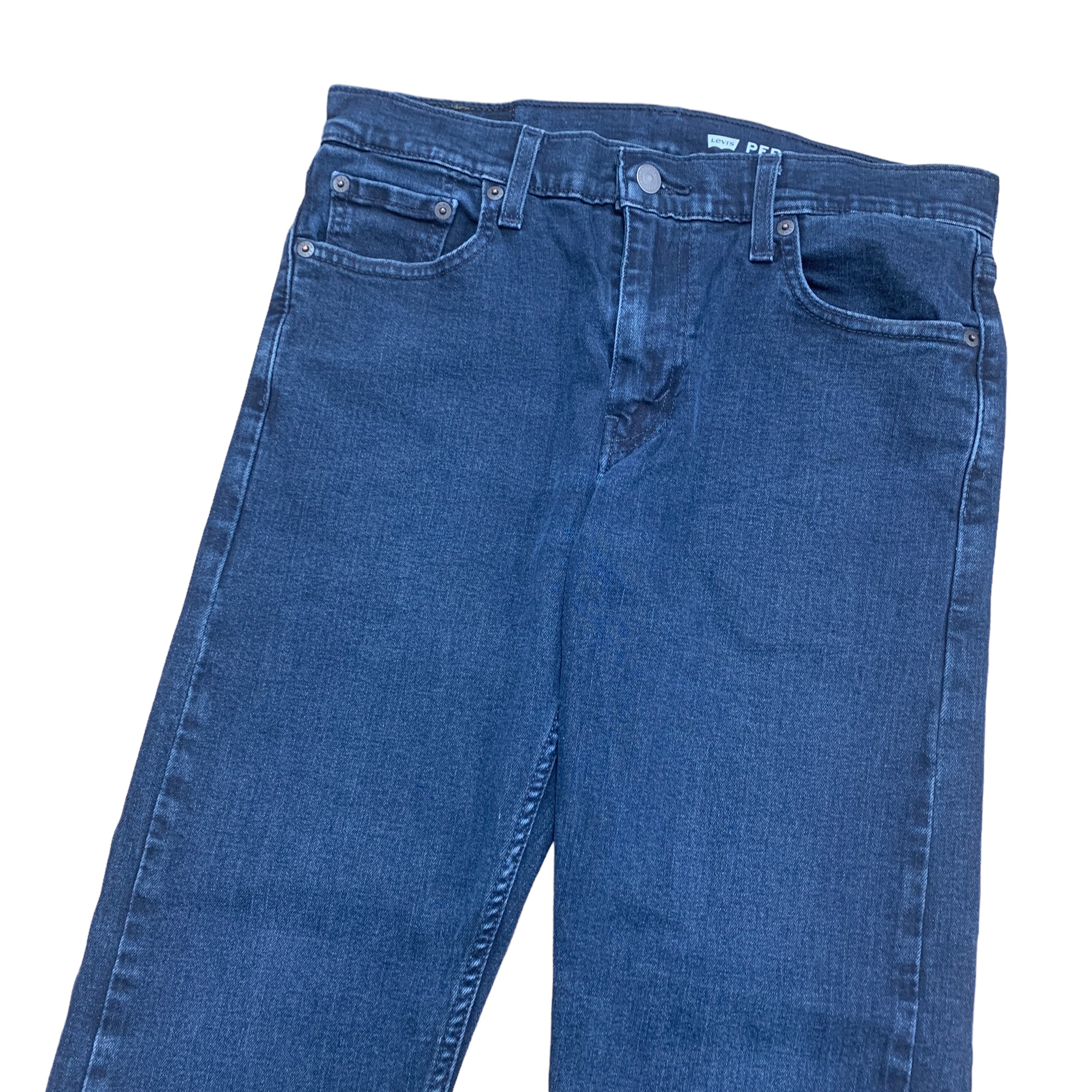 Levis 502 Jeans W30 L30 Mens Blue Regular Taper Fit Stretch Denim