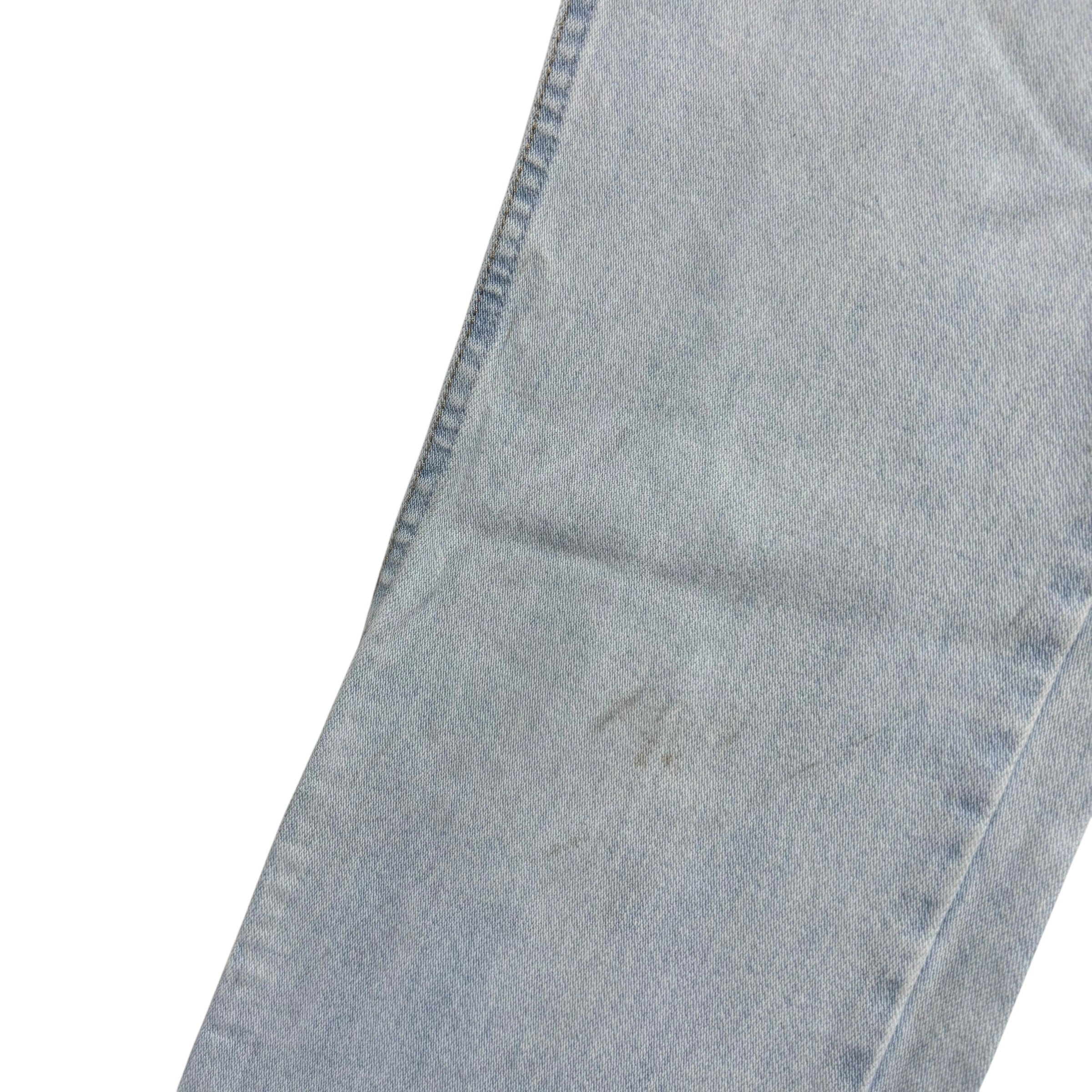 Wrangler Jeans Cowboy Cut W29 L32 Mens Light Blue 936 Slim Fit Denim (F)