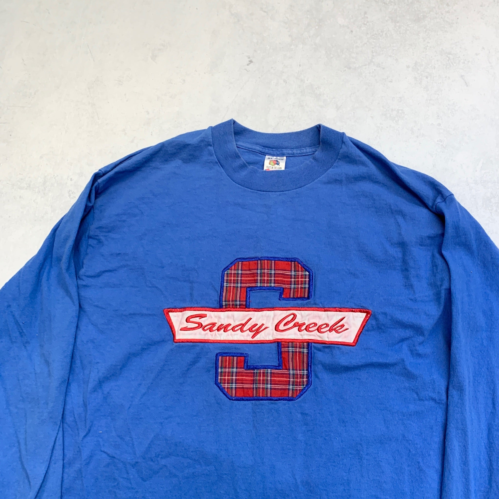 Vintage T Shirt Mens XL Blue Single Stitch Graphic Print 90s USA Tourist