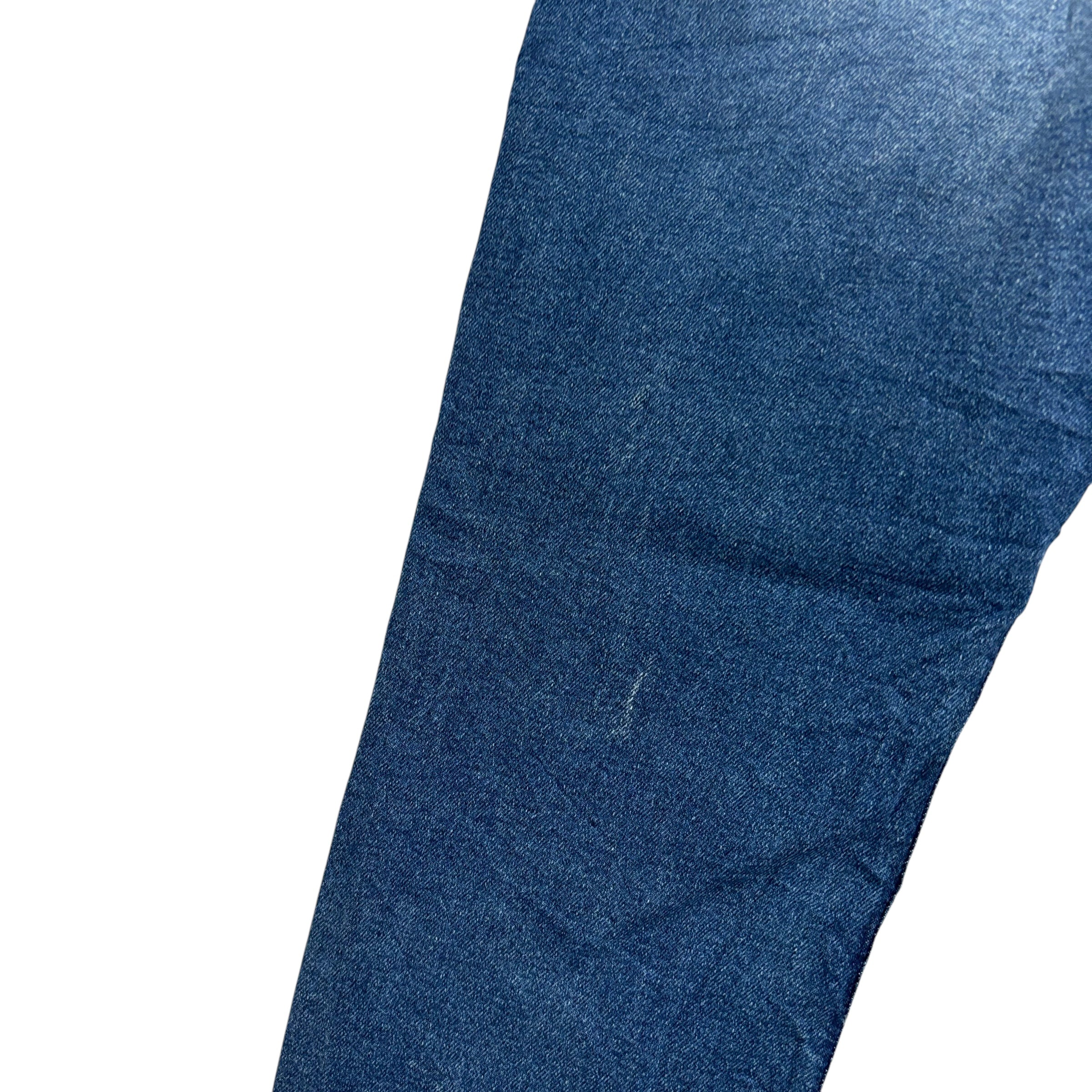 Levis Signature Jeans W29 L30 Mens Mid Blue Slim Straight Fit Stretch Denim