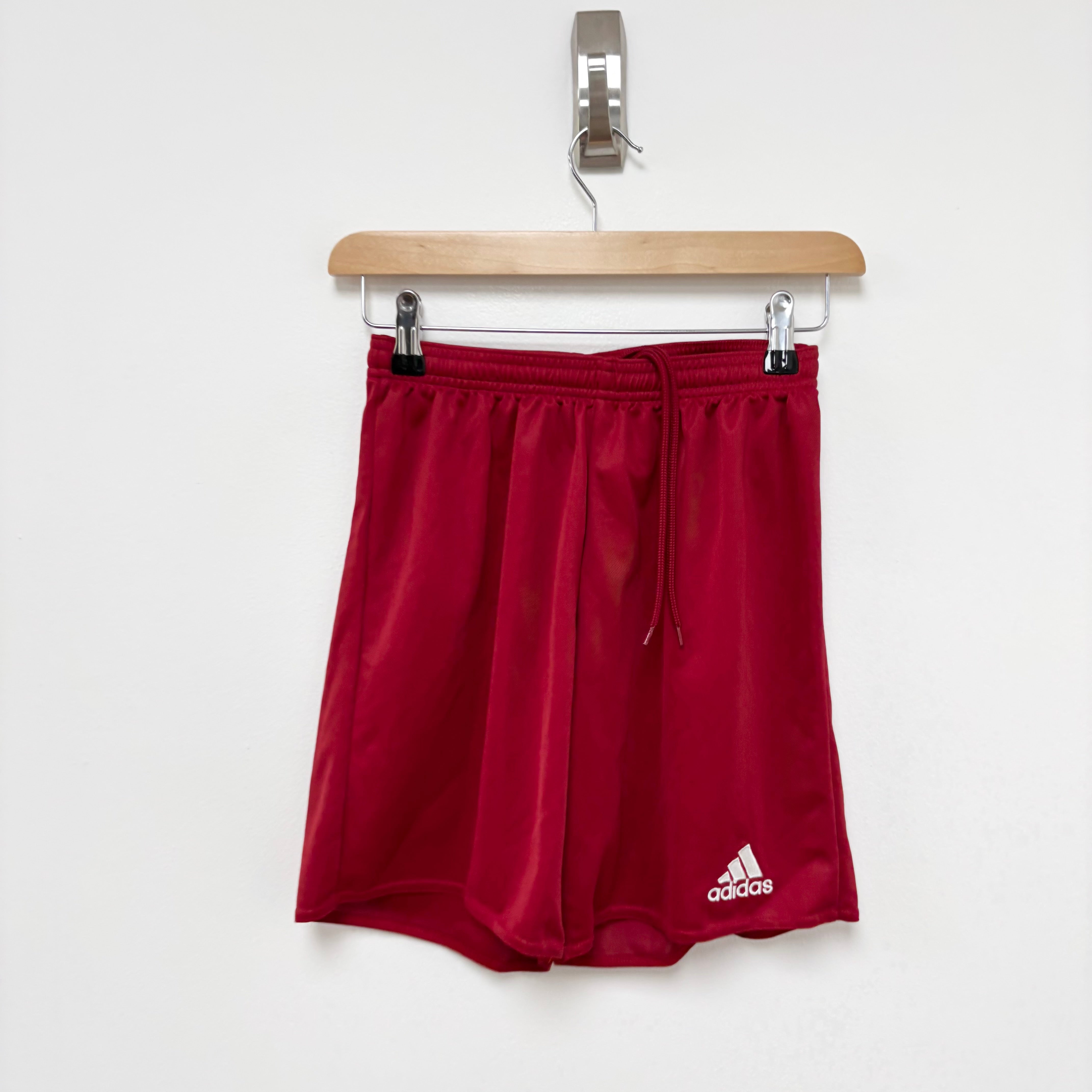 Adidas Shorts Mens Small Red Sports Running Gym Athletic (E)