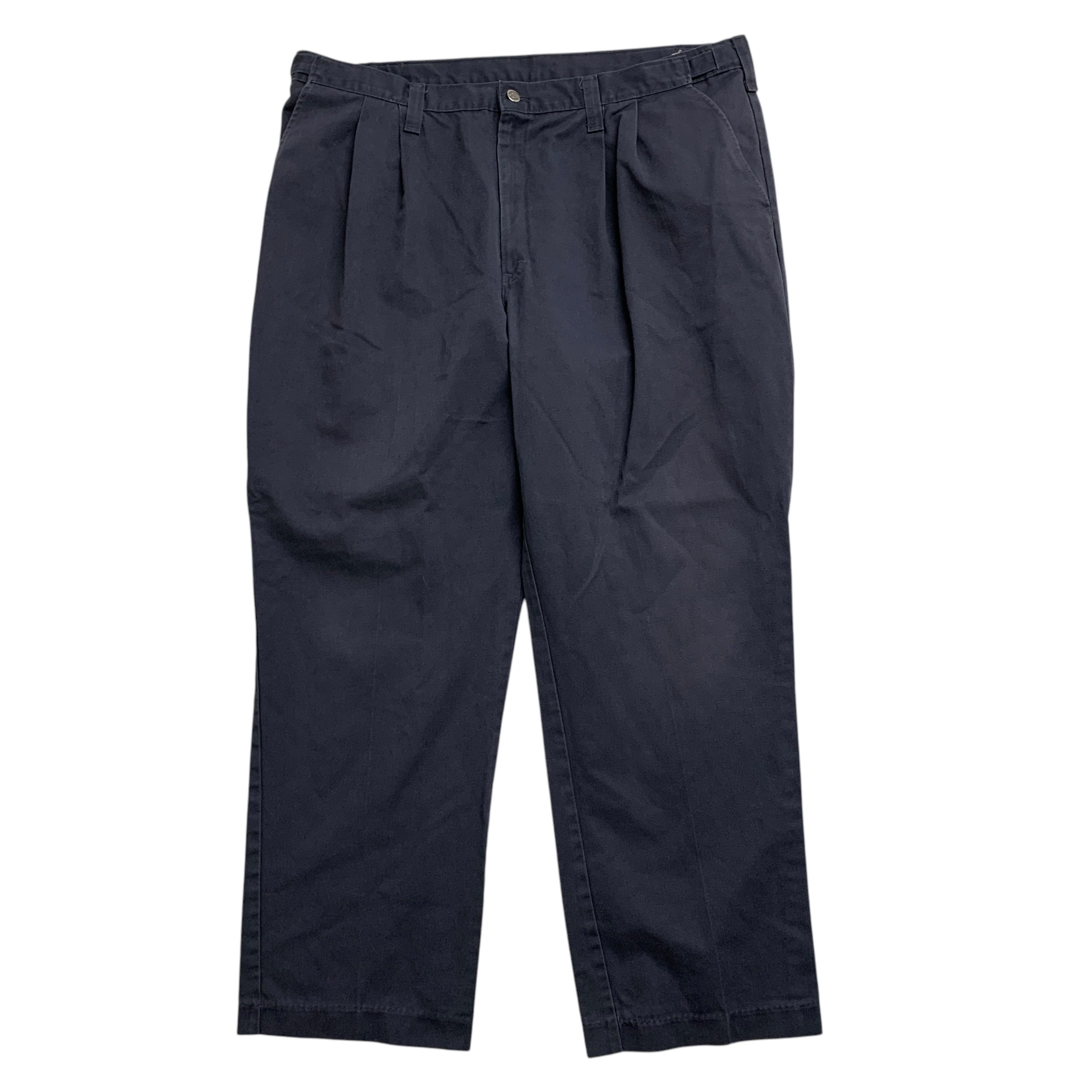 Dickies Trousers W42 L31 Mens Blue Pants Relaxed Straight Fit Workwear