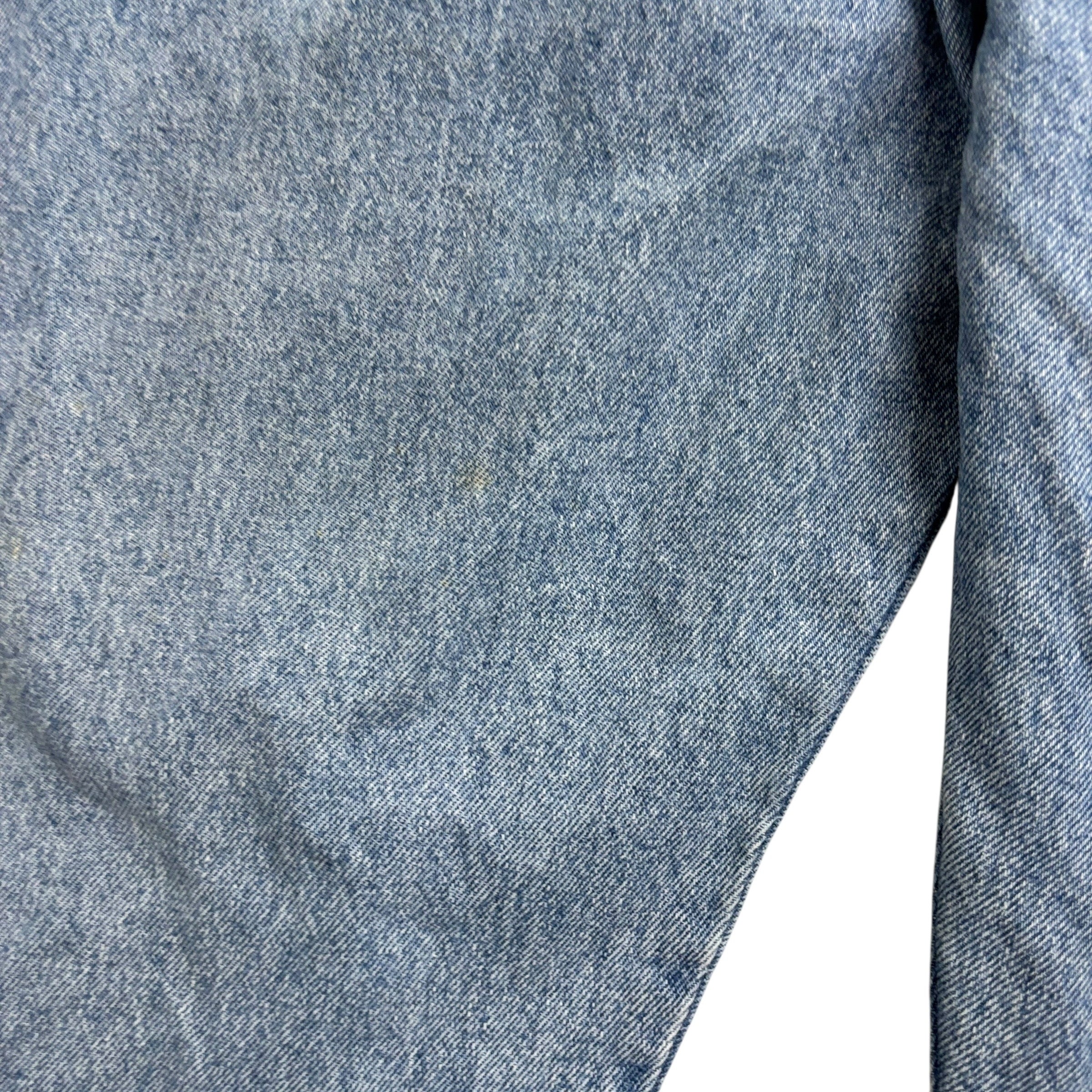 Wrangler Jeans W40 L30 Mens Light Blue Regular Straight Fit Denim