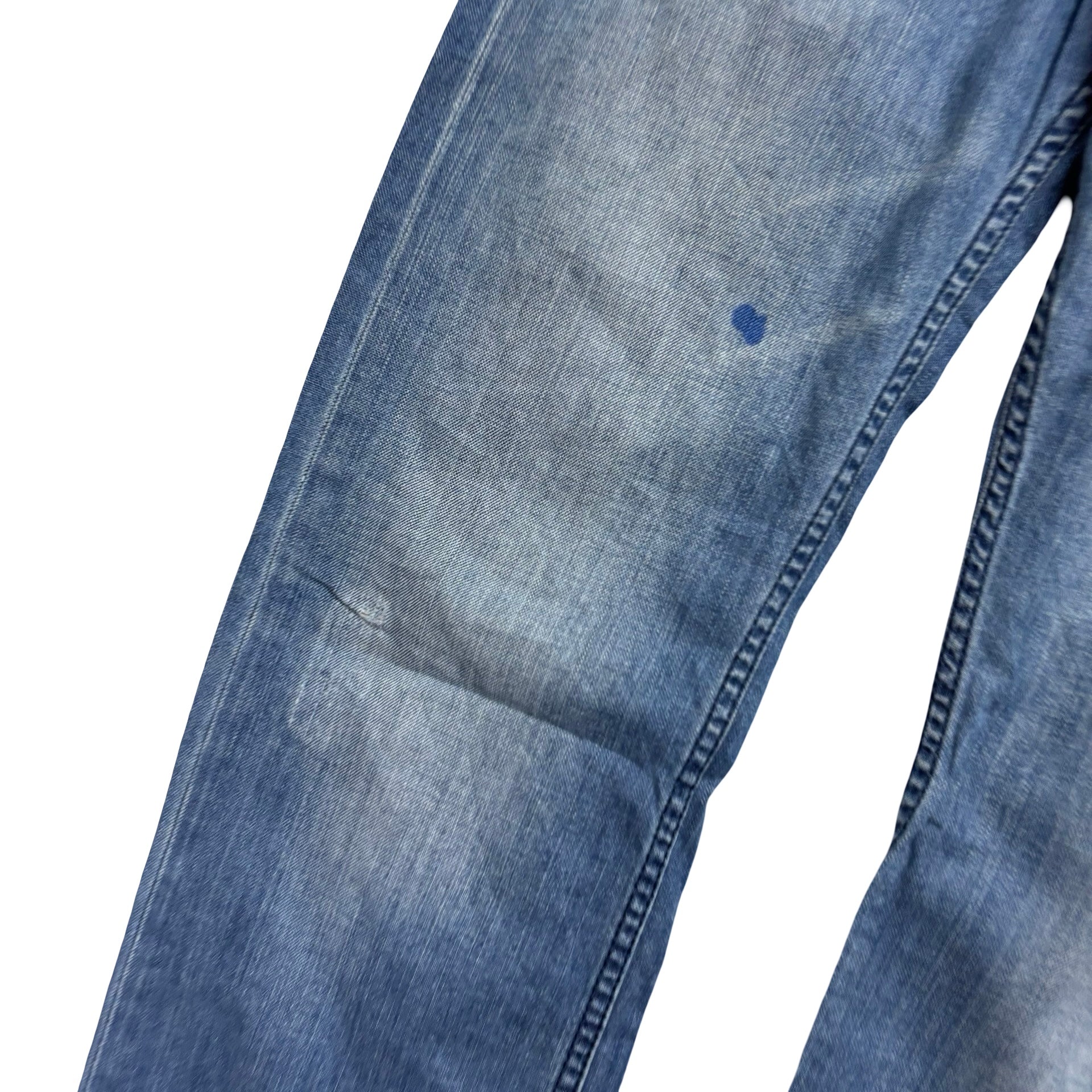 Diesel Viker Jeans W32 L33 Mens Blue Regular Straight Fit Denim (F)