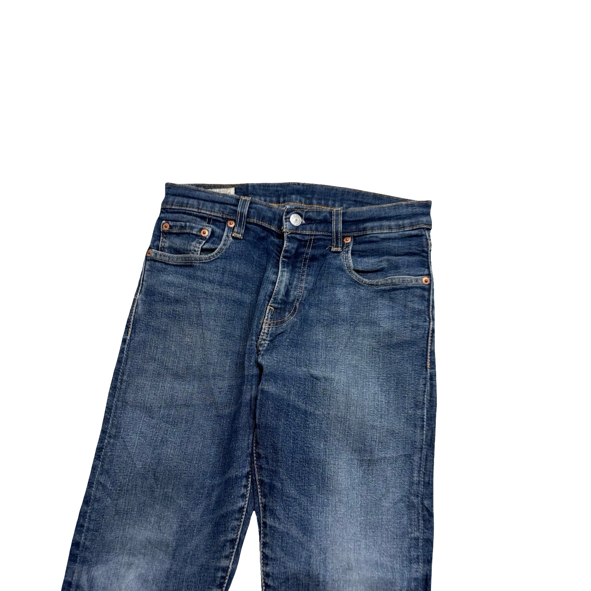 Levis 512 Jeans W29 L32 Mens Mid Blue Slim Tapered Fit Stretch Denim