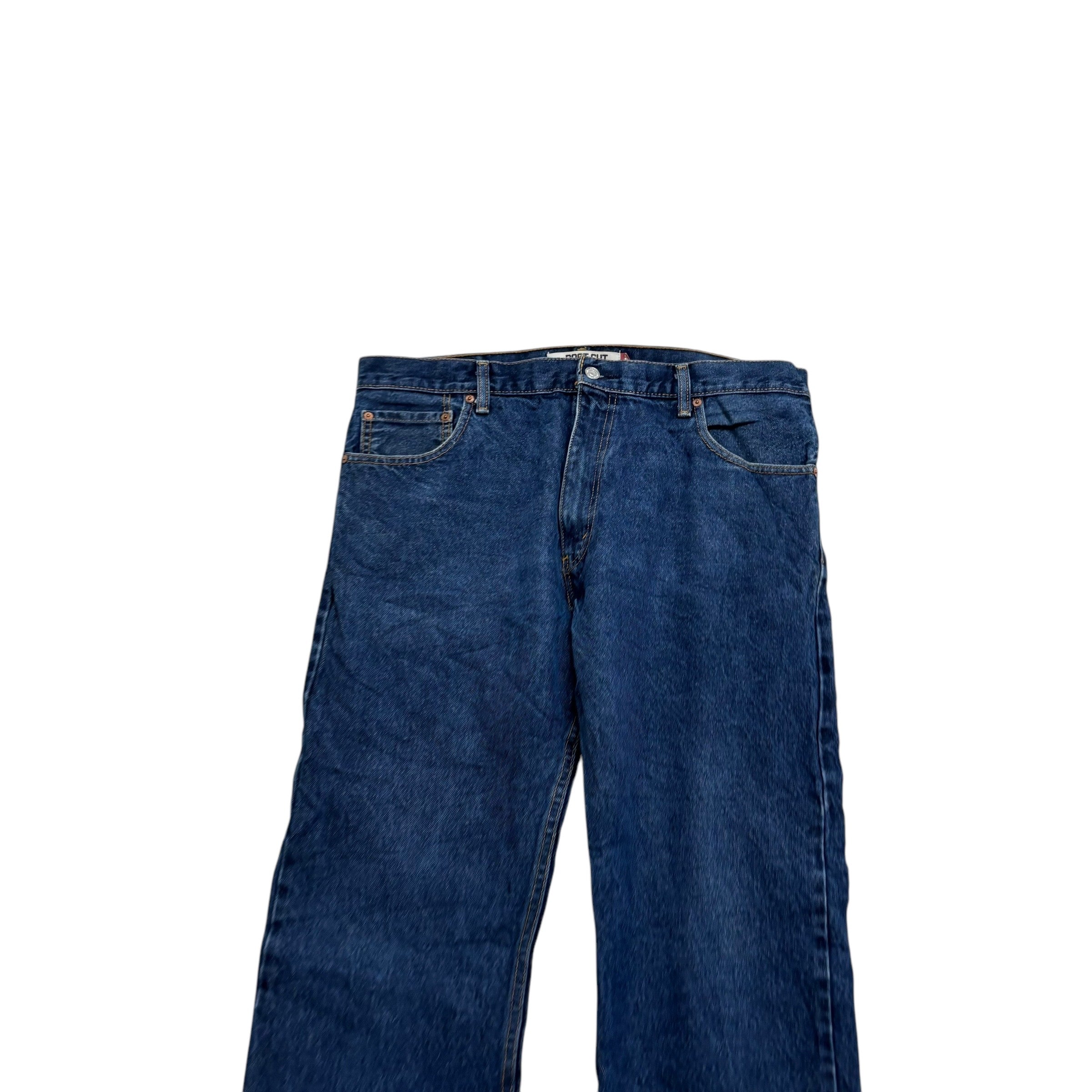 Levis 517 Jeans W36 L30 Mens Dark Blue Regular Bootcut Fit Vintage Denim (E)