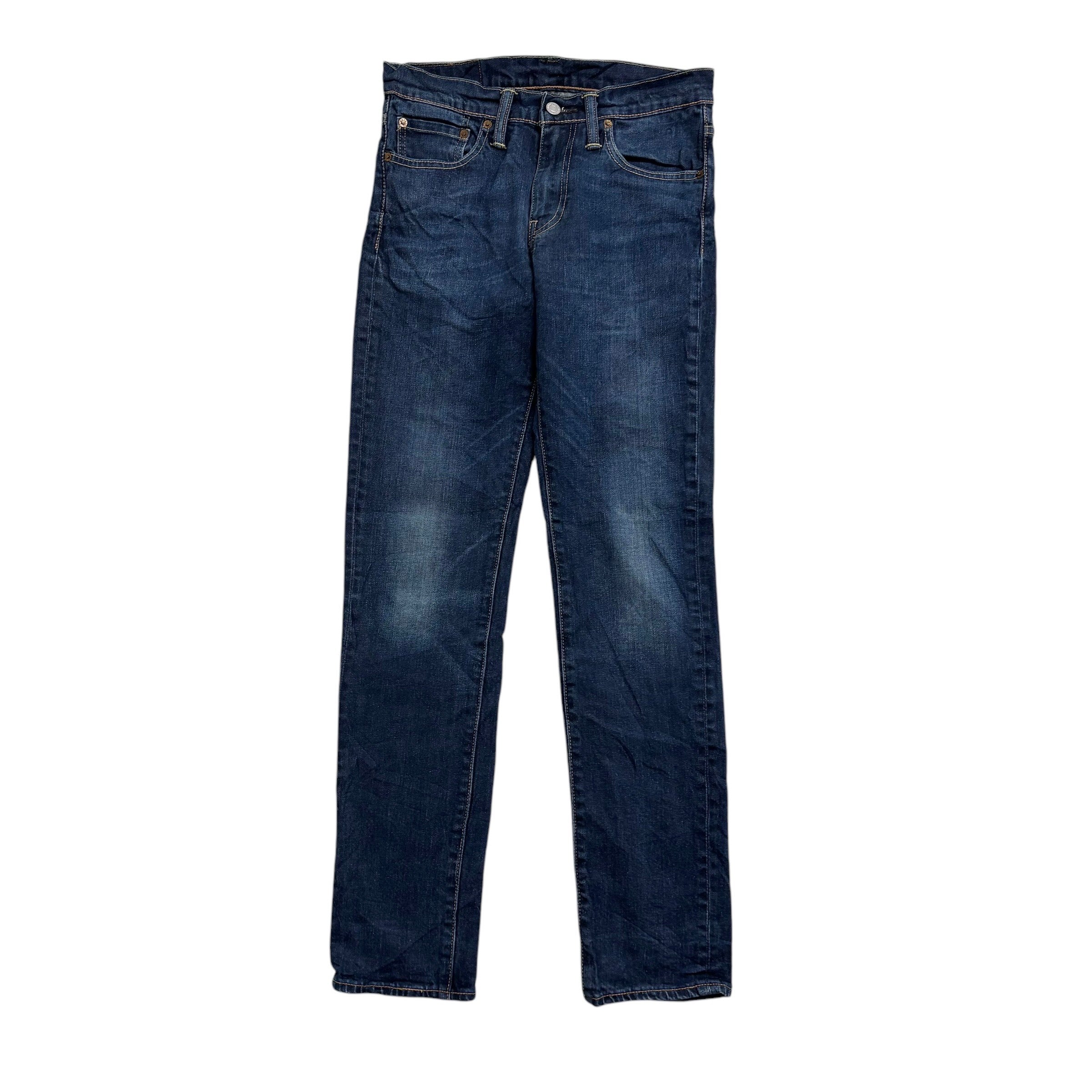 Levis 511 Jeans W29 L32 Mens Dark Blue Slim Fit Stretch Denim (E)