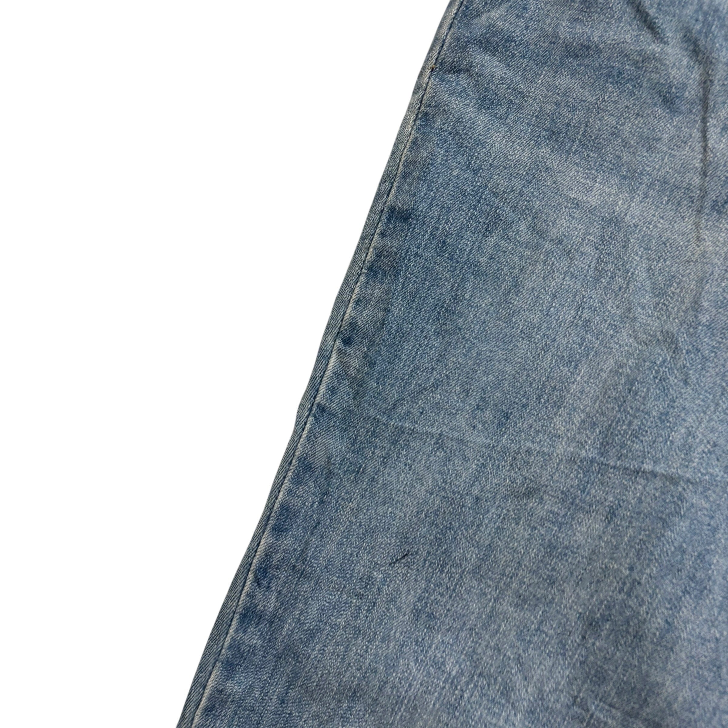 Levis 541 Jeans W52 L30 Mens Light Blue Athletic Tapered Fit Stretch Denim (E)