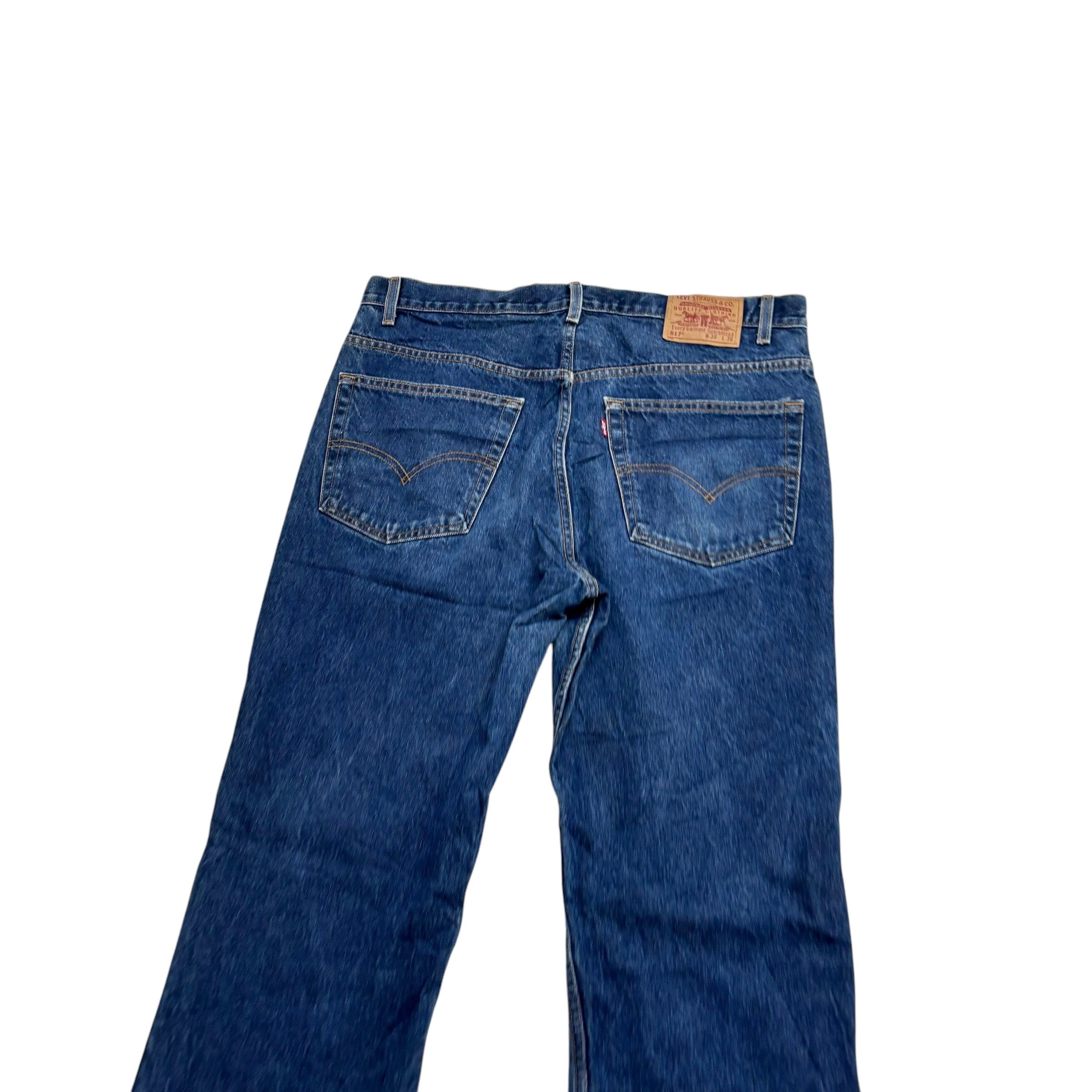 Levis 517 Jeans W38 L36 Mens Mid Blue Regular Bootcut Fit Vintage Denim