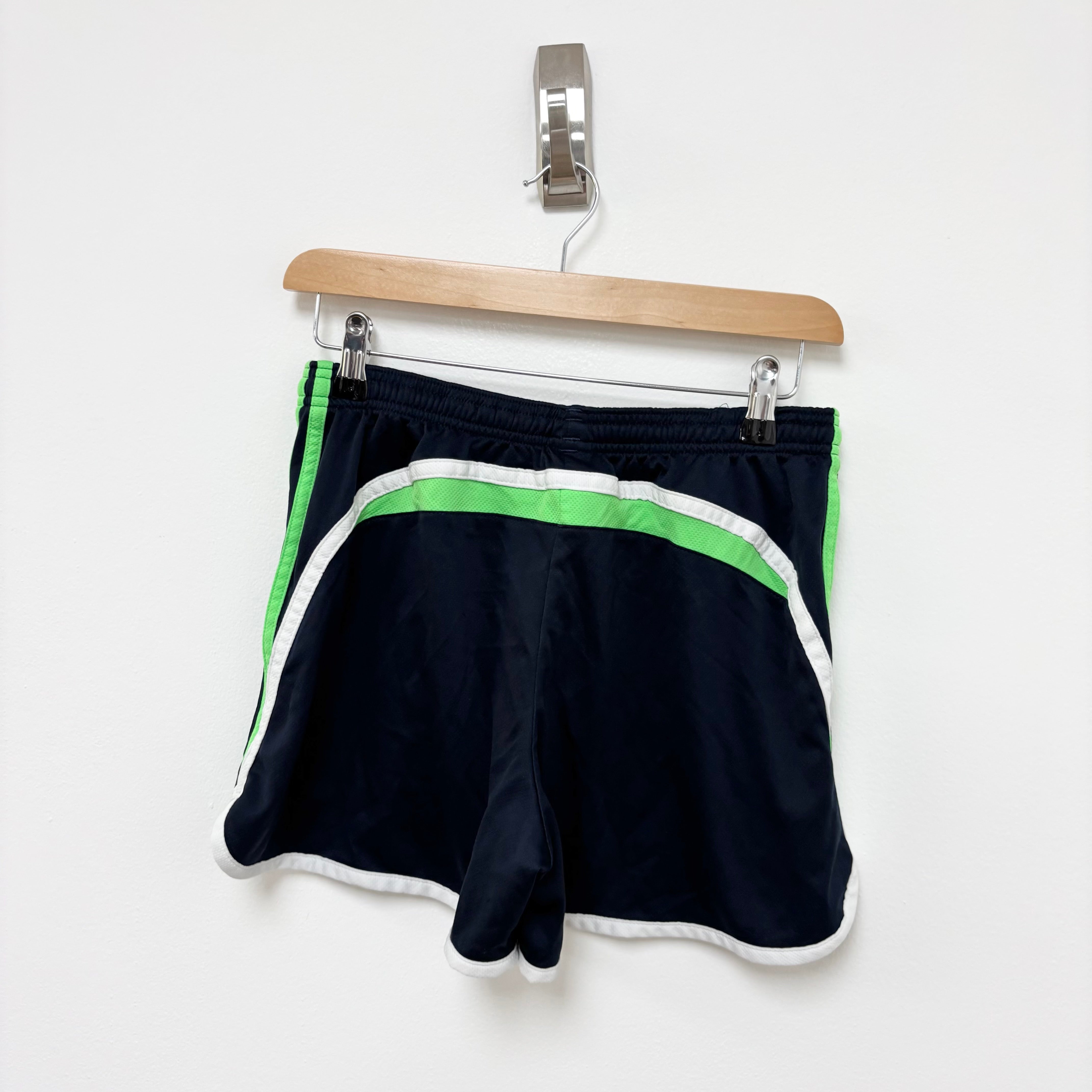 Adidas Shorts Womens Small Navy Blue Sports Running Gym Athletic (E)