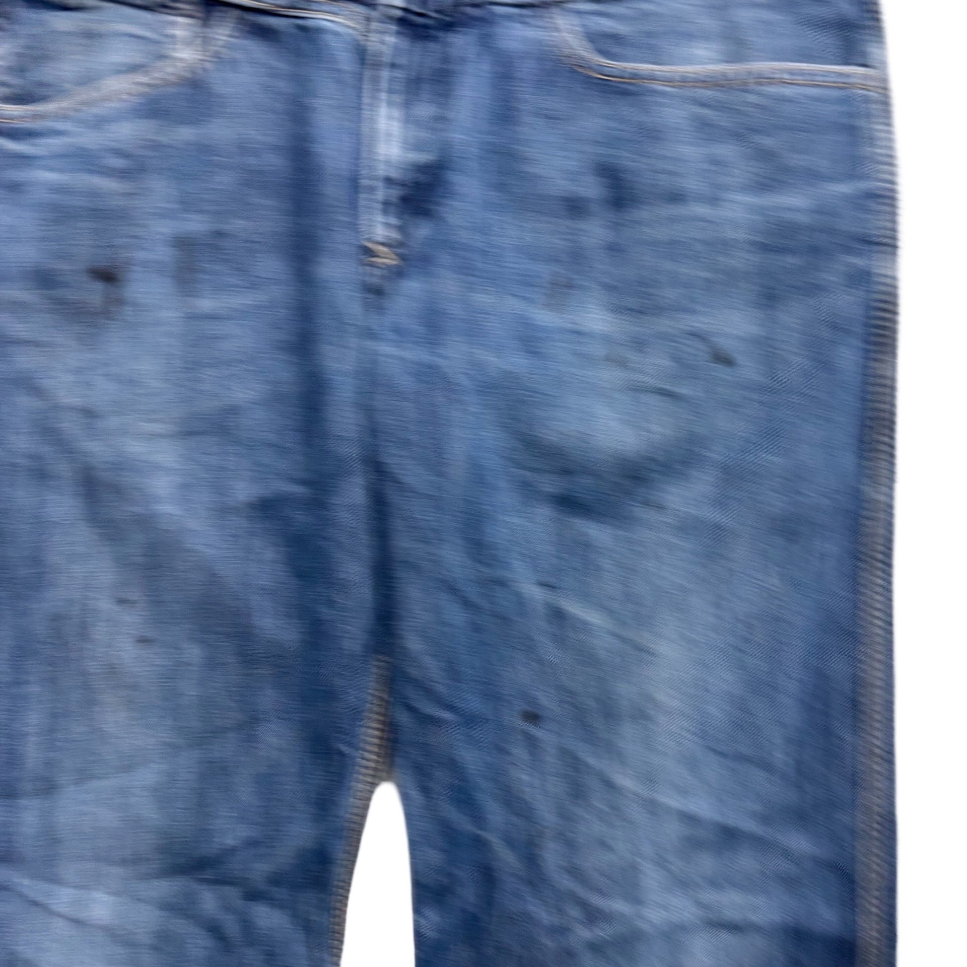 Diesel Fraceex Jeans W33 L32 Mens Mid Blue Regular Straight Fit Denim (F)