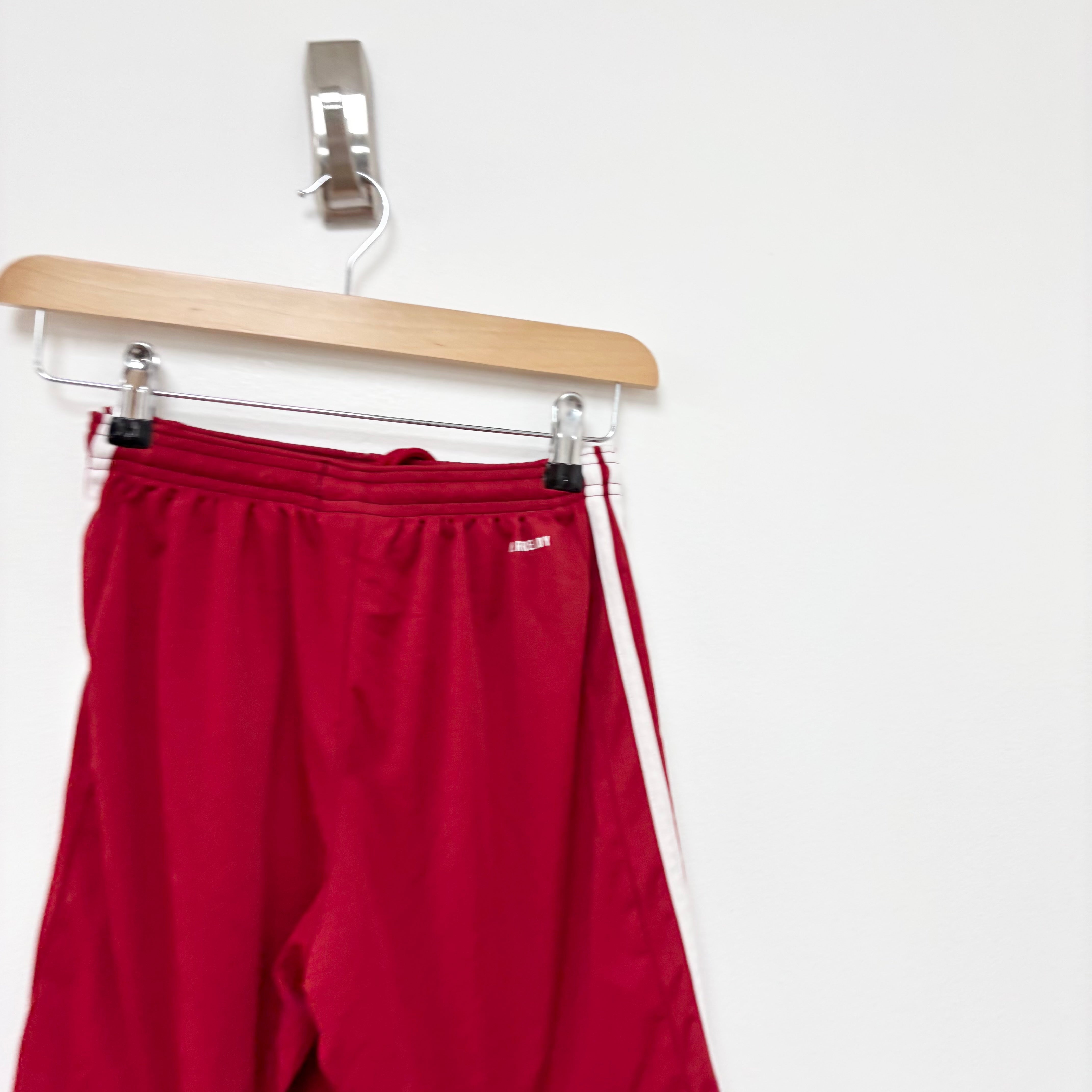 Adidas Shorts Mens XS Red Sports Running Gym Athletic