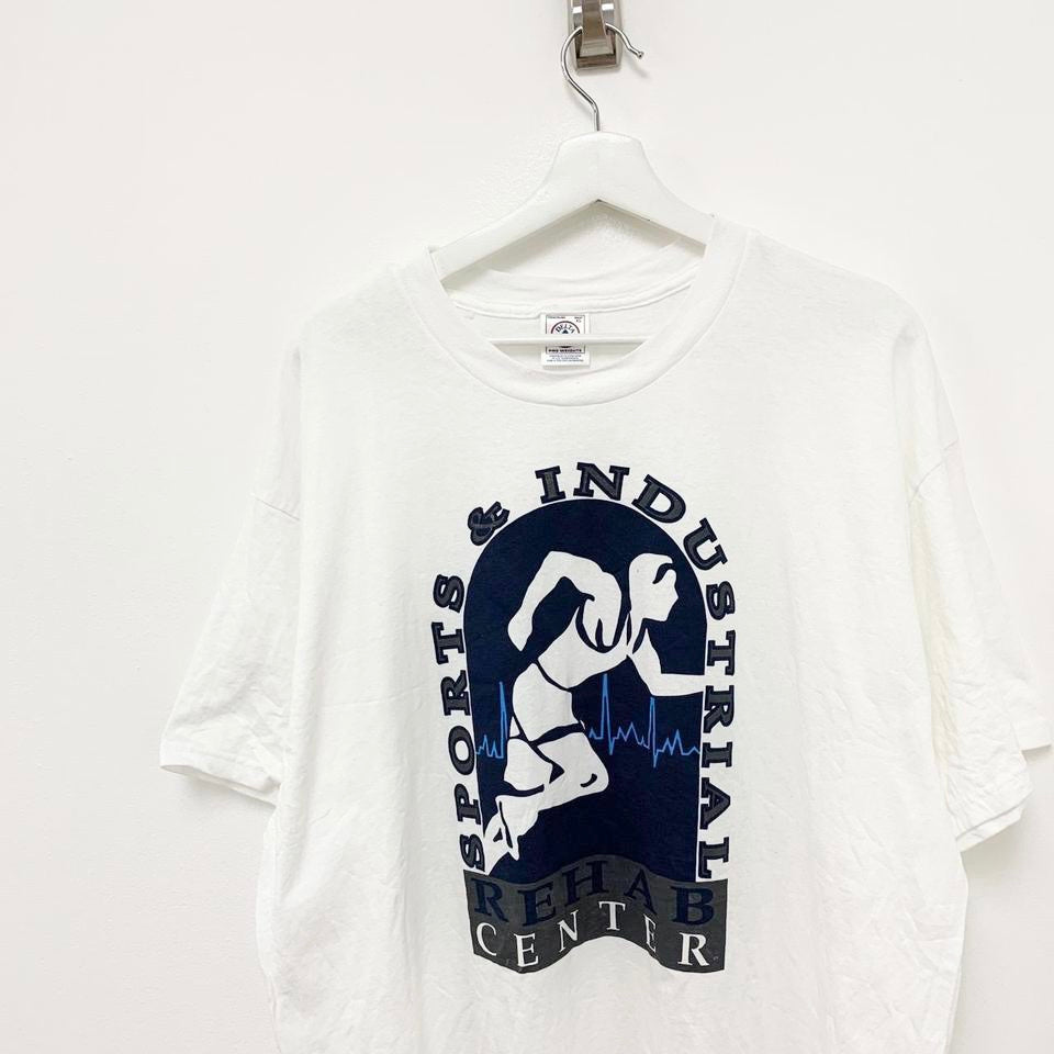 Vintage White 90s USA Graphic T Shirt X-Large