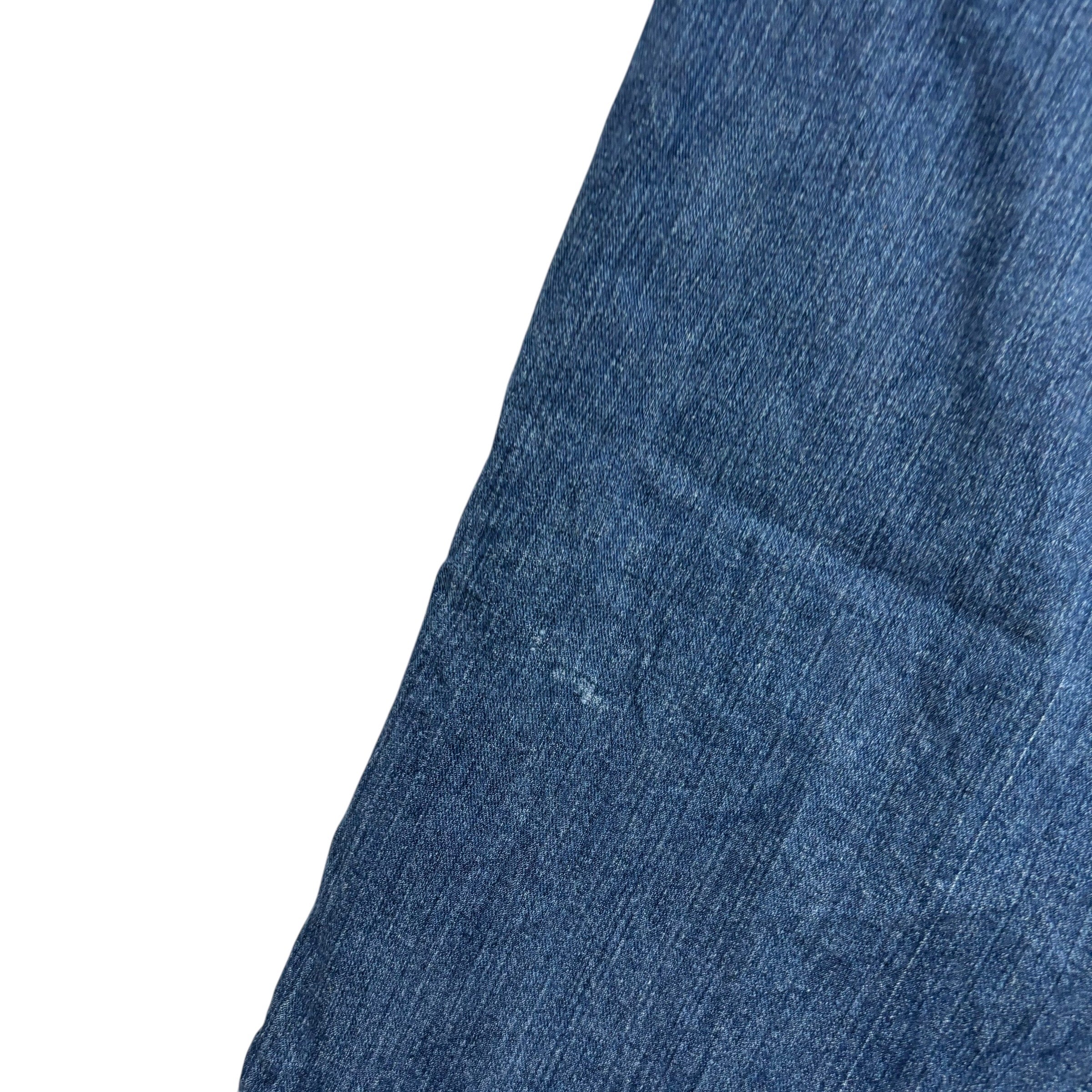 Dickies Carpenter Jeans W42 L32 Mens Mid Blue Relaxed Straight Fit Pants