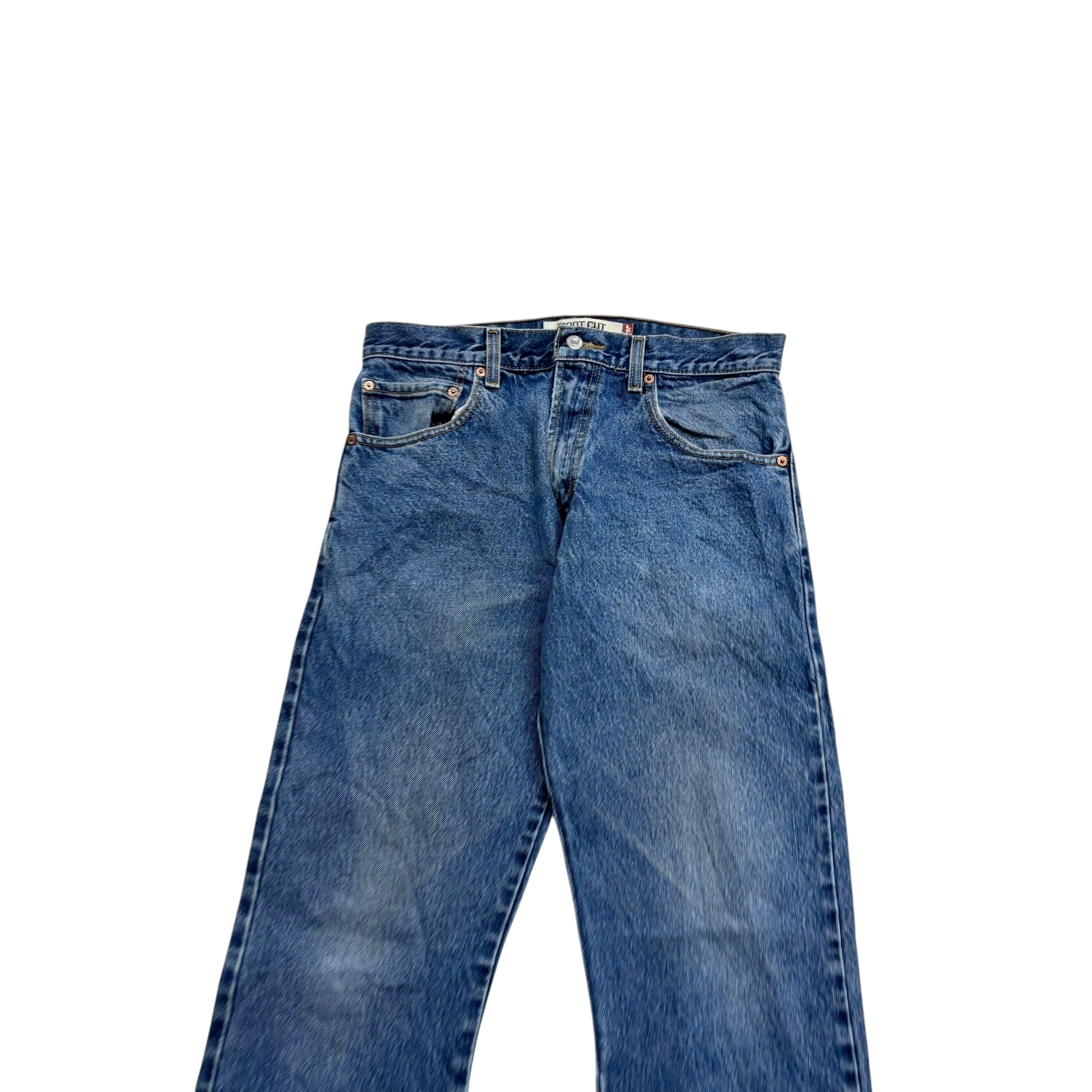 Levis 517 Jeans W31 L35 Mens Mid Blue Regular Bootcut Fit Vintage Denim