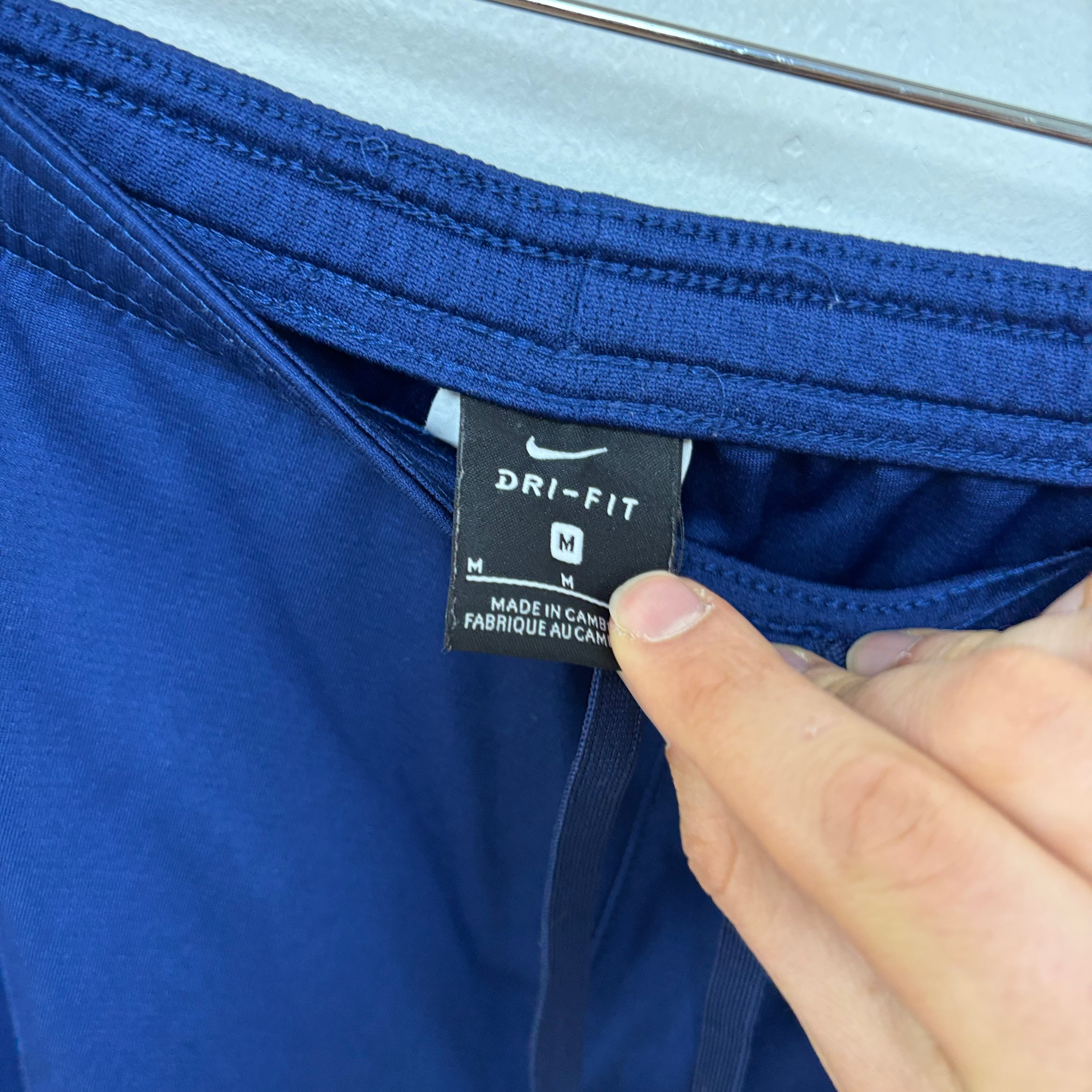 Nike Shorts Mens Medium Blue Dri Fit Running Sports Gym Athletic