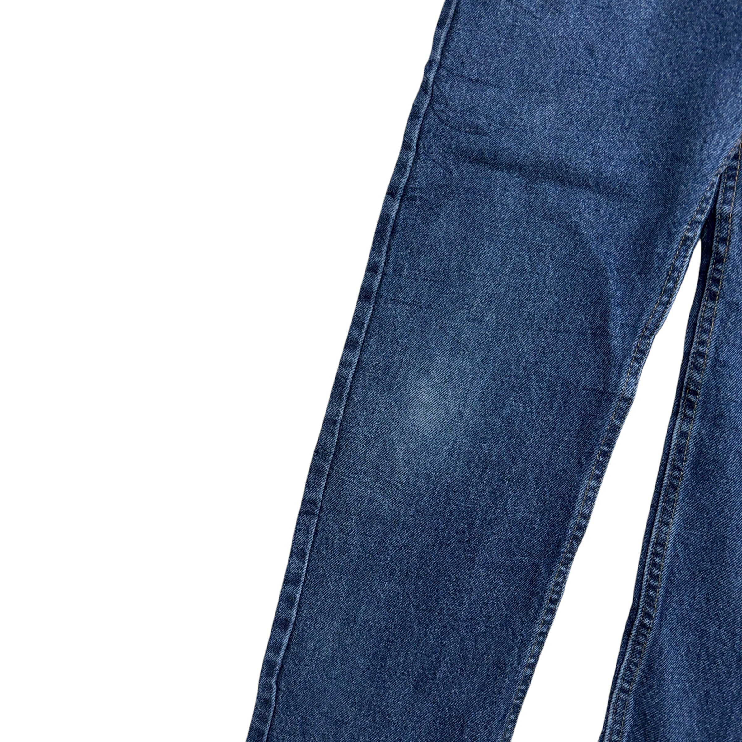 Wrangler Jeans W29 L30 Mens Regular Straight Fit Mid Blue Denim