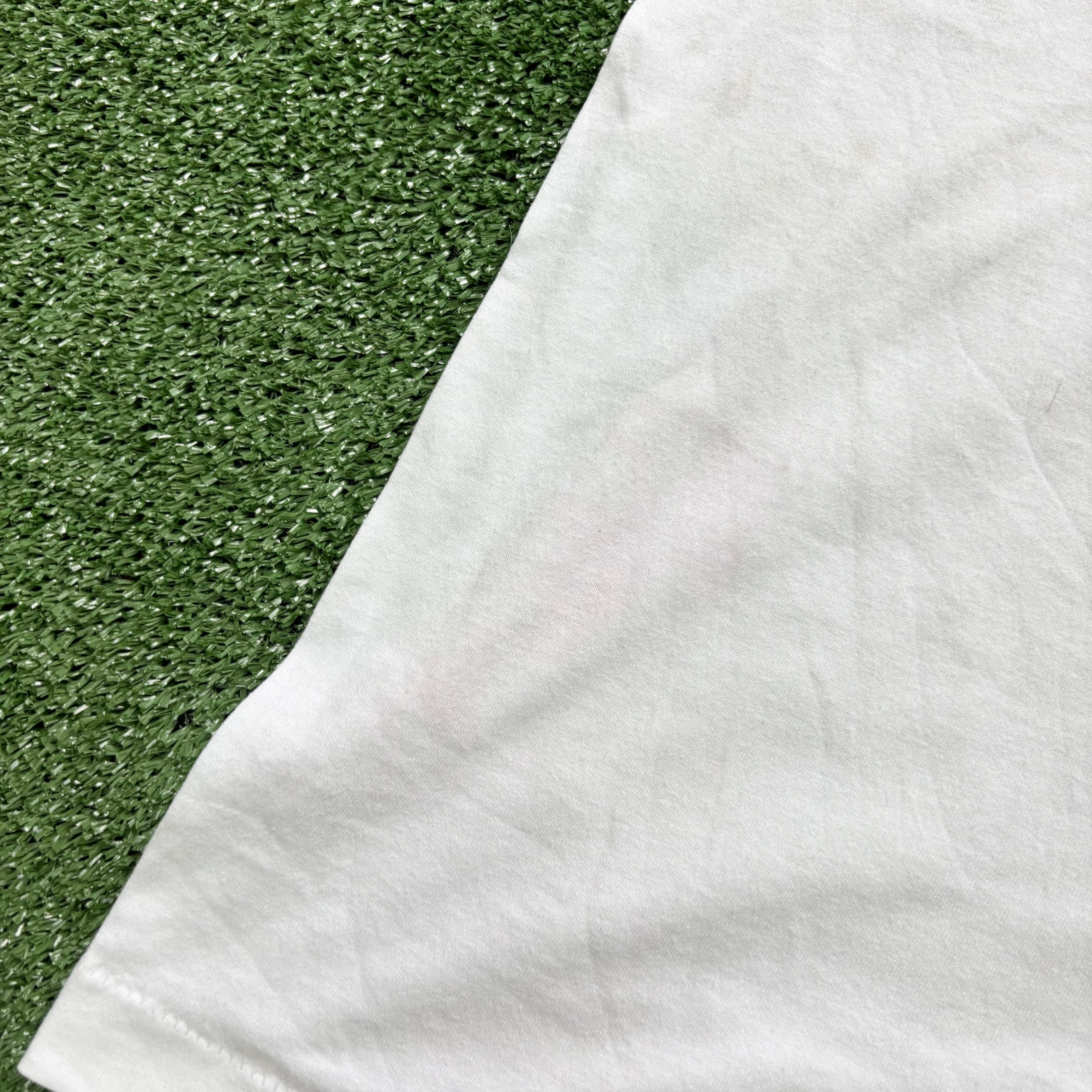 Vintage T Shirt Mens XL White Single Stitch Graphic Print 90s Baseball (F)