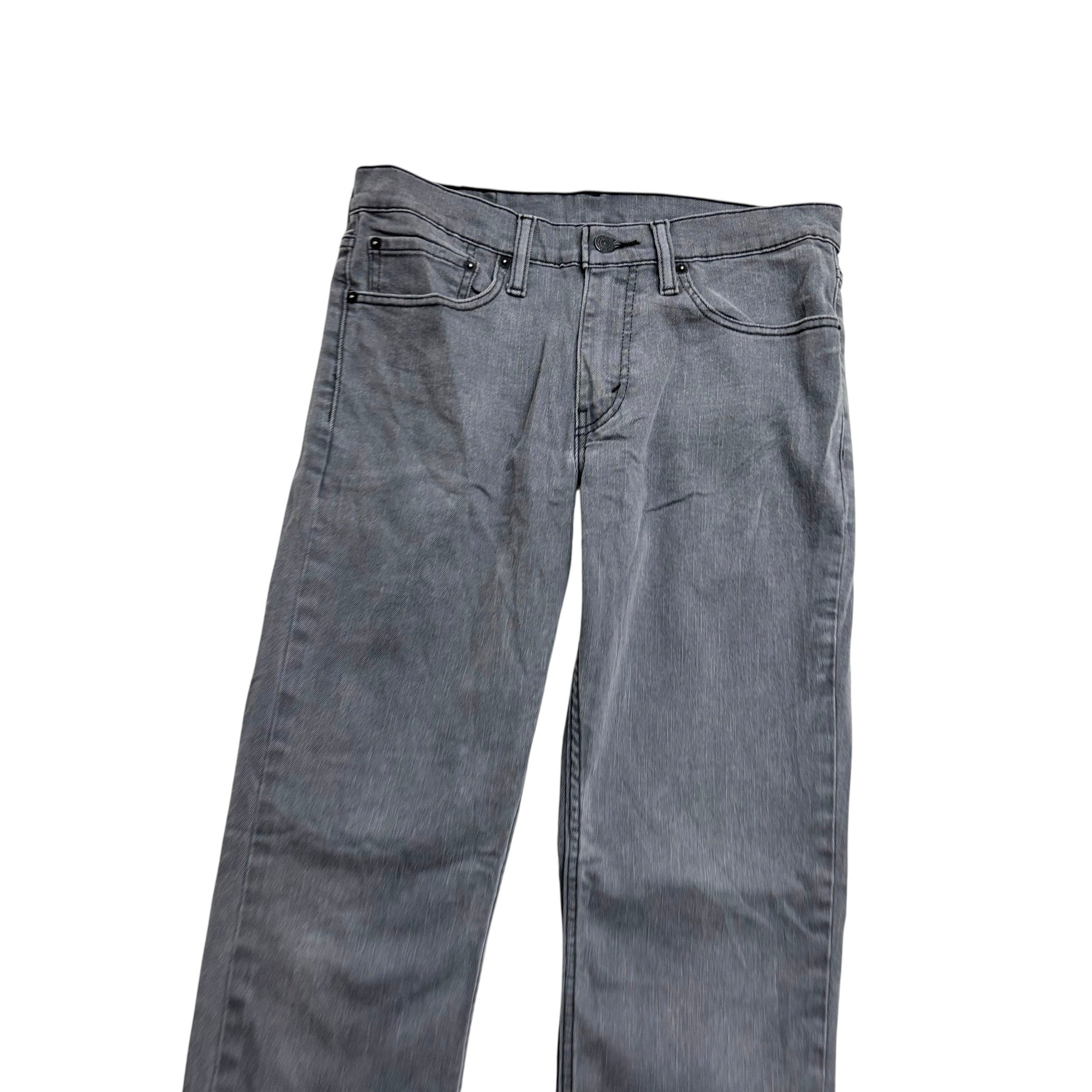 Levis 511 Jeans W31 L32 Mens Grey Slim Fit Stretch Denim (E)