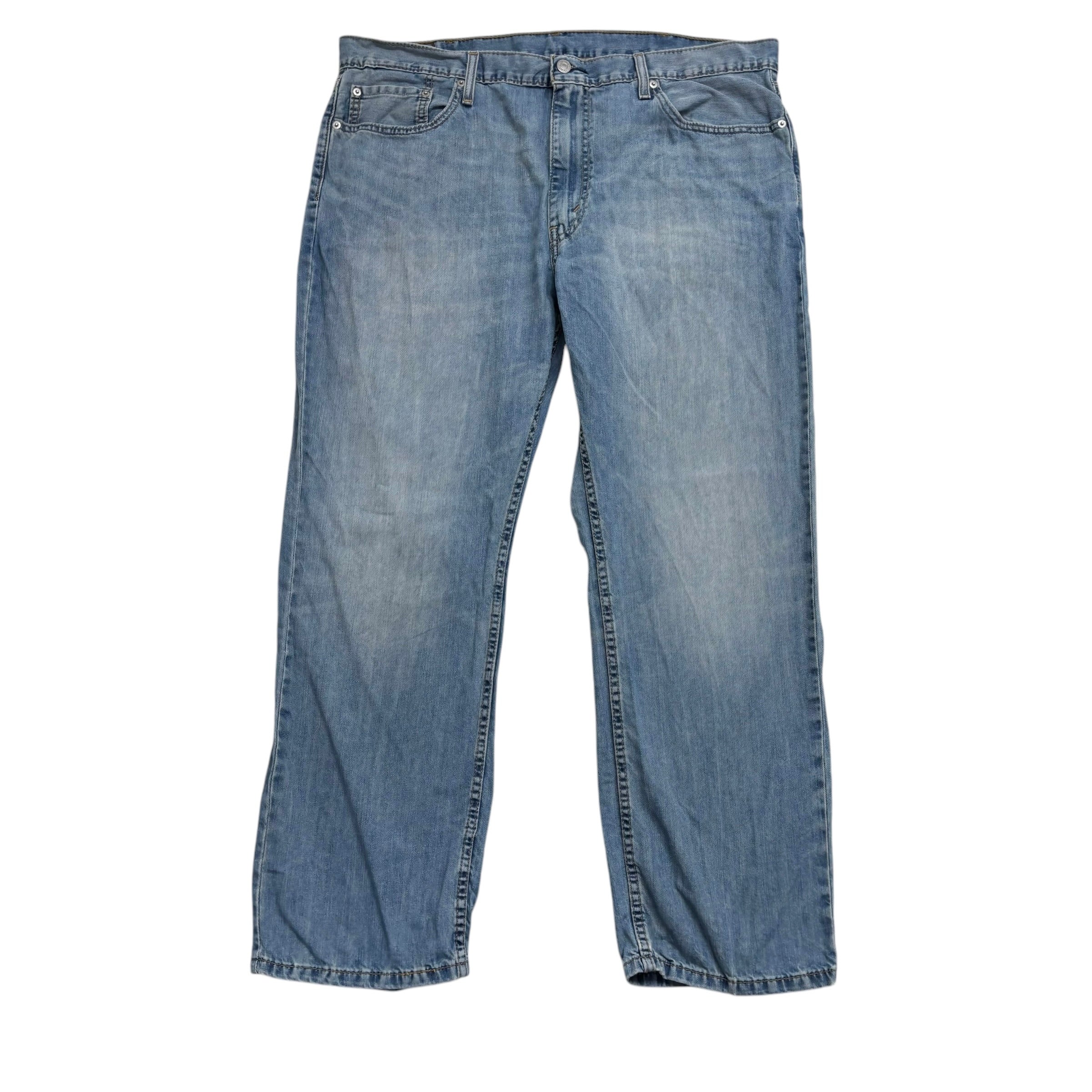 Levis 559 Jeans W40 L30 Mens Light Blue Baggy Relaxed Straight Fit Denim (E)