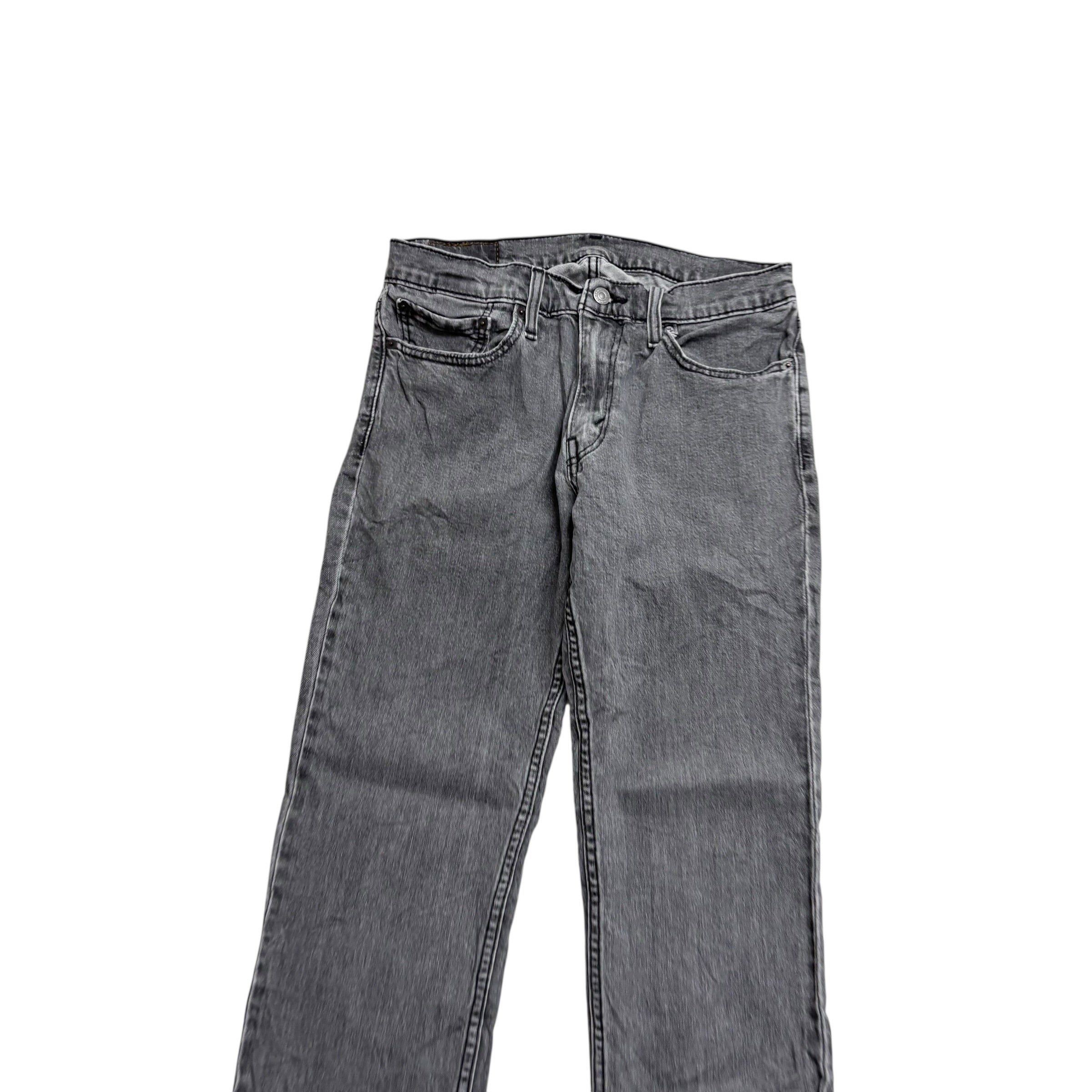 Levis 511 Jeans W31 L30 Mens Grey Slim Fit Stretch Denim (E)