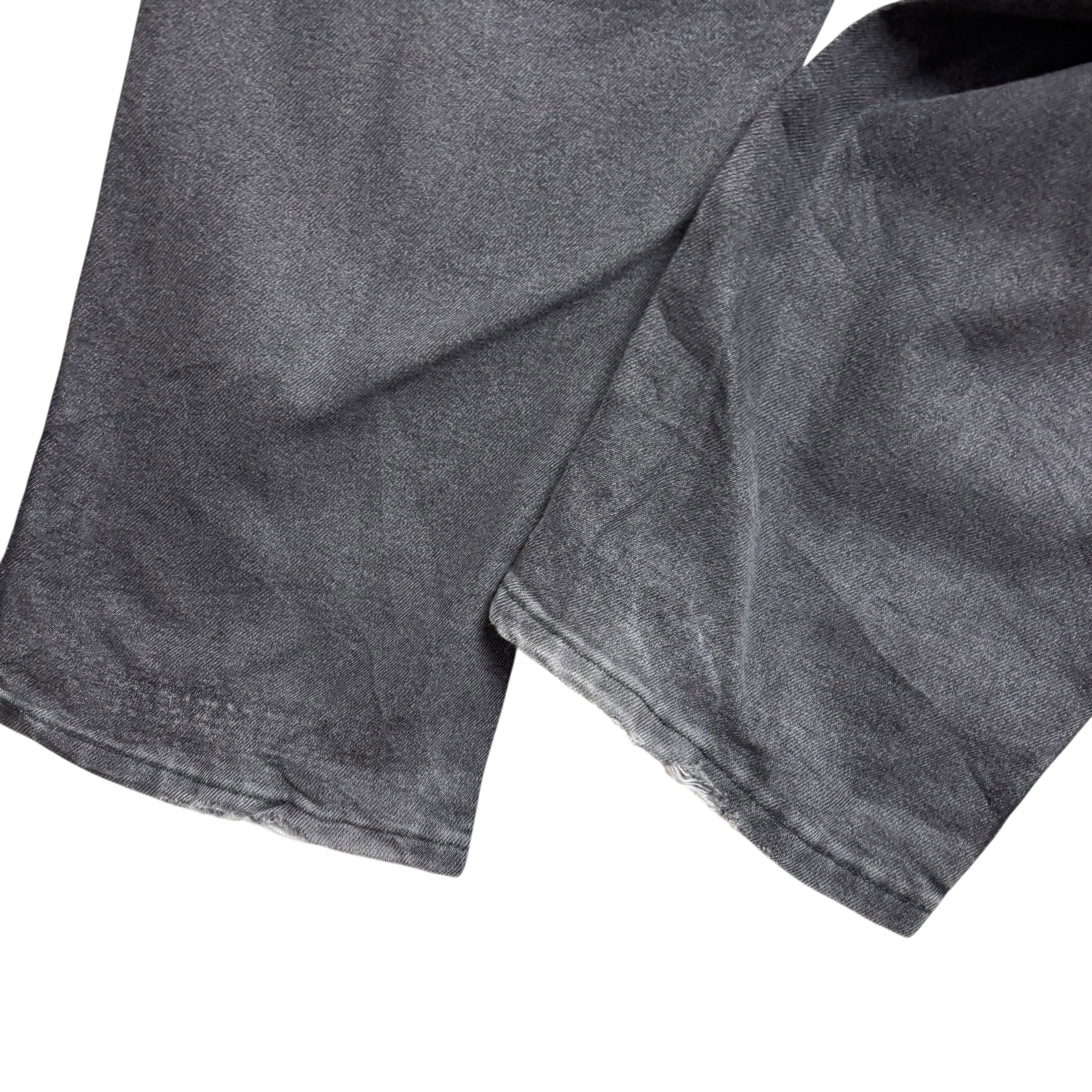 Wrangler Jeans W42 L32 Mens Black Regular Straight Fit Vintage Denim (F)