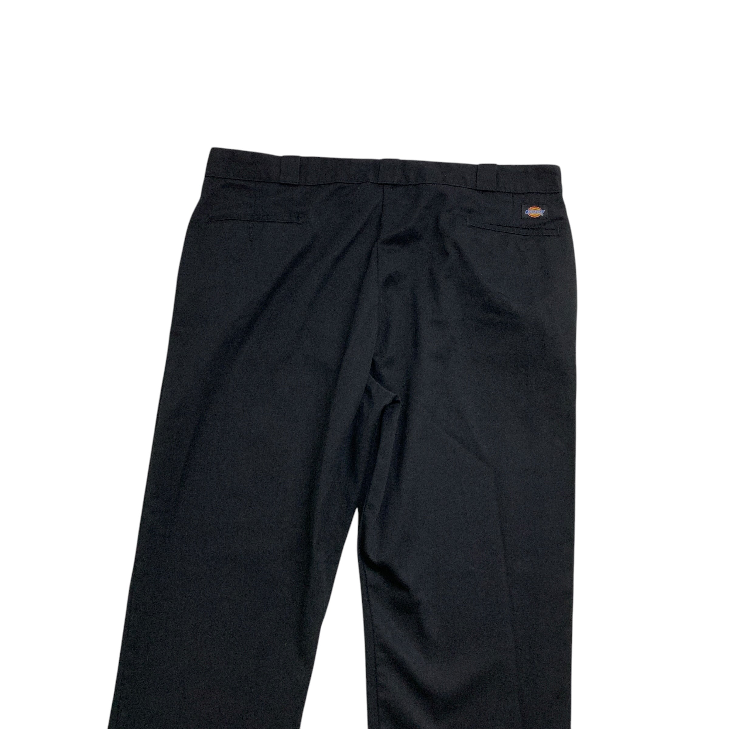 Dickies 874 Trousers W44 L32 Mens Black Pants Original Straight Fit Workwear