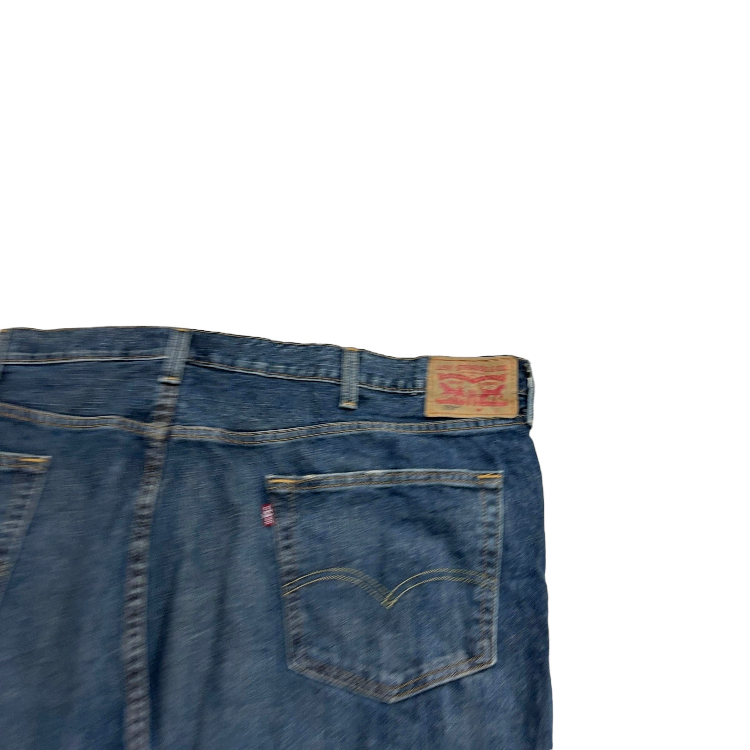 Levis 559 Jeans W50 L30 Mens Dark Blue Baggy Relaxed Straight Fit Denim (E)