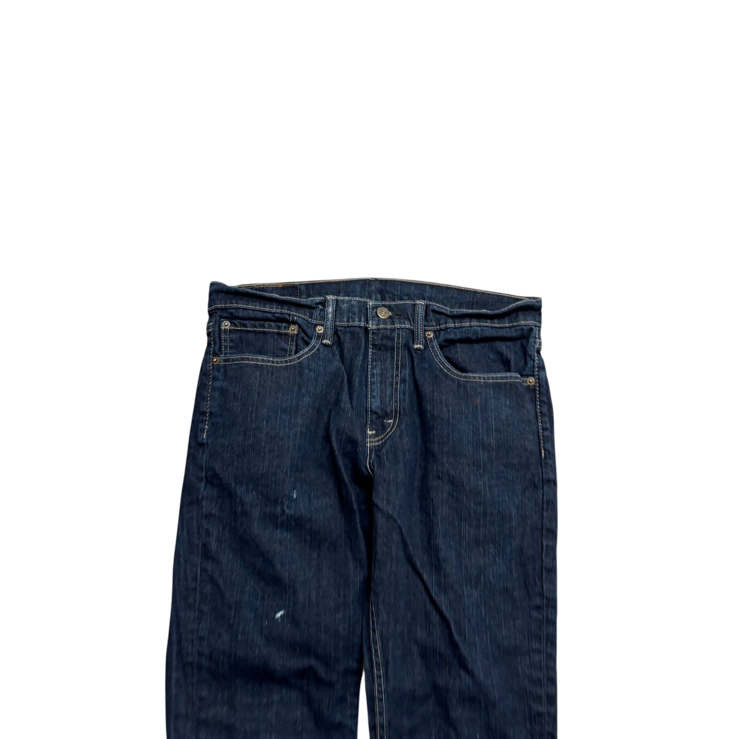 Levis 511 Jeans W33 L29 Mens Dark Blue Slim Fit Stretch Denim (F)