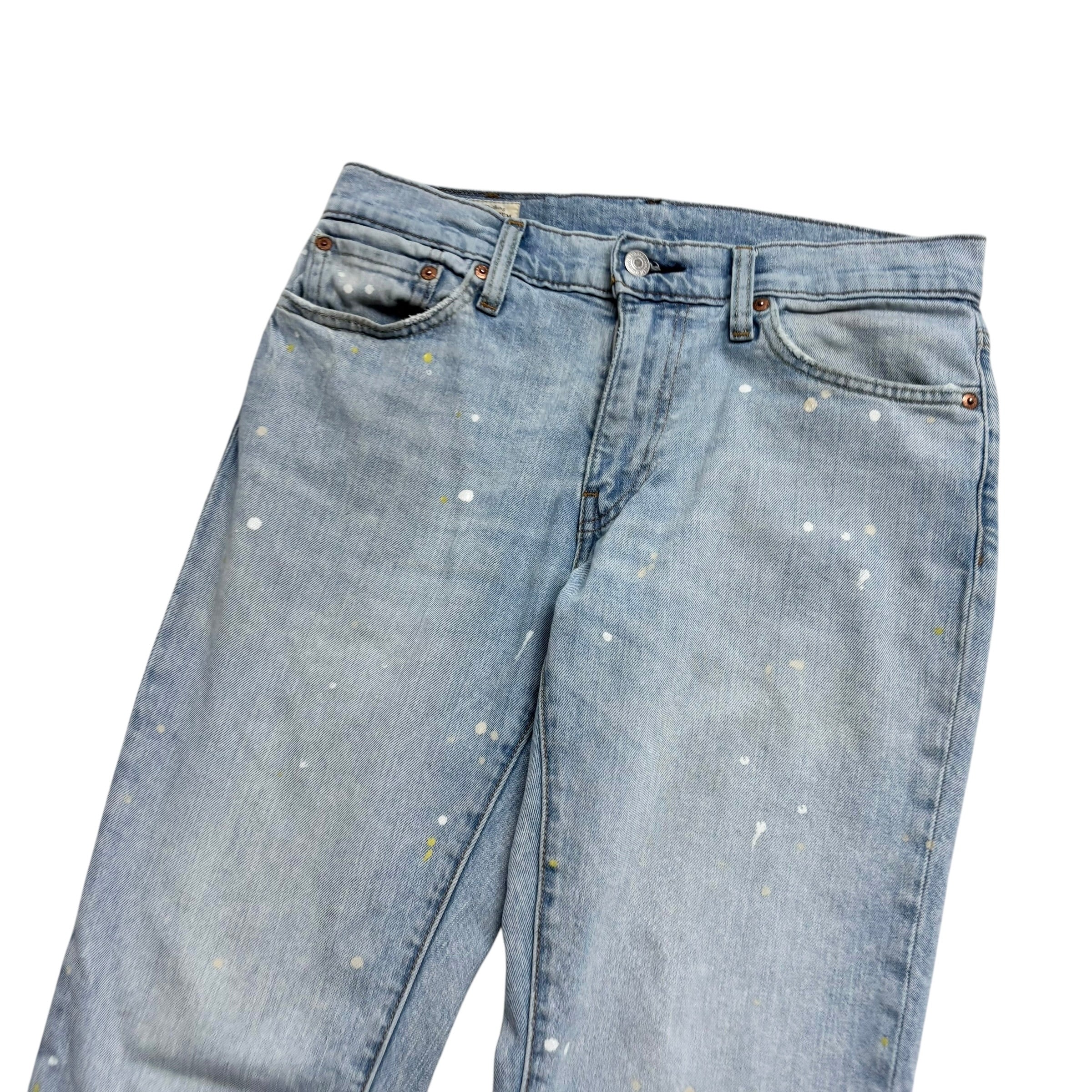 Levis 511 Jeans W30 L32 Mens Light Blue Slim Fit Stretch Denim