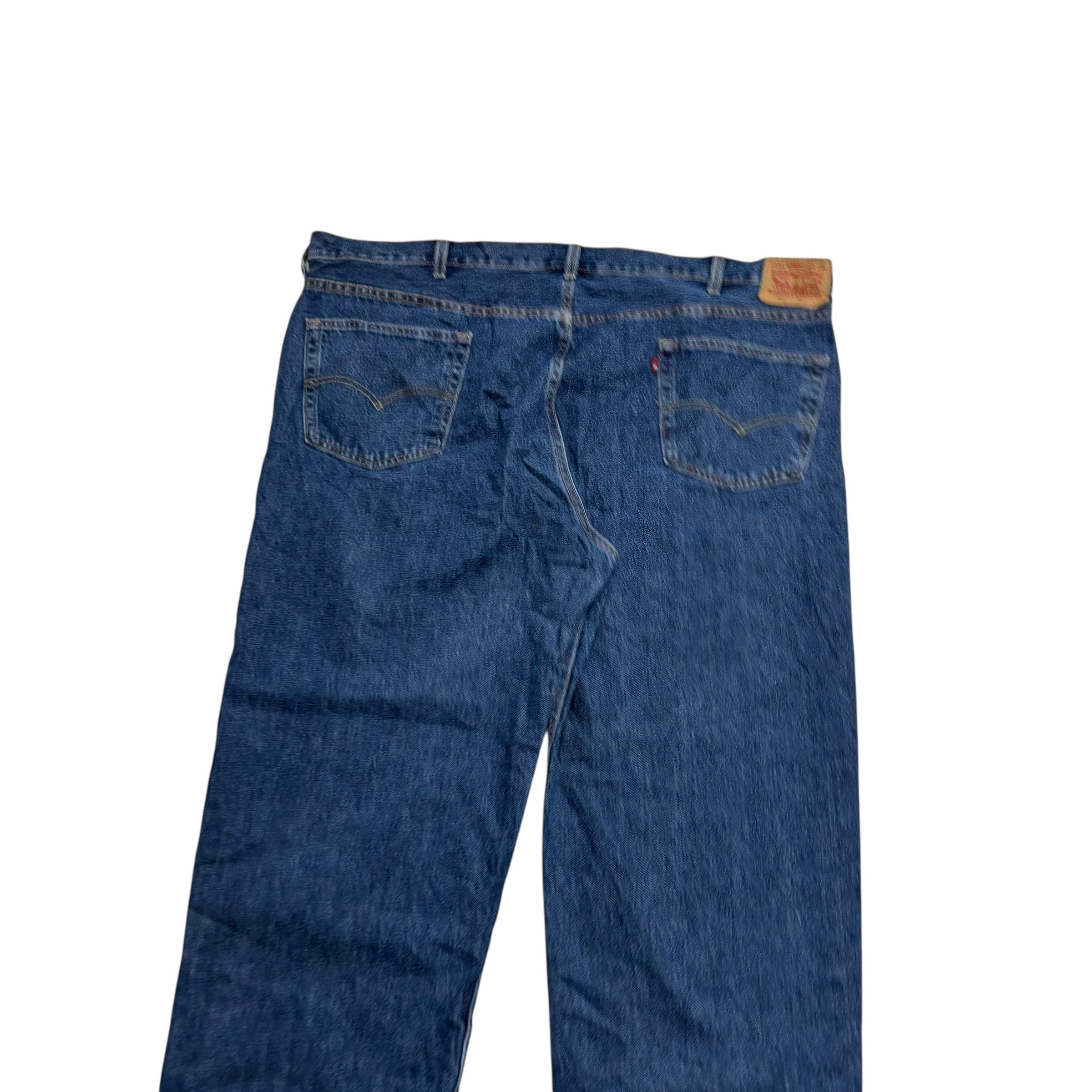 Levis 550 Jeans W48 L32 Mens Mid Blue Baggy Relaxed Straight Fit Denim (E)