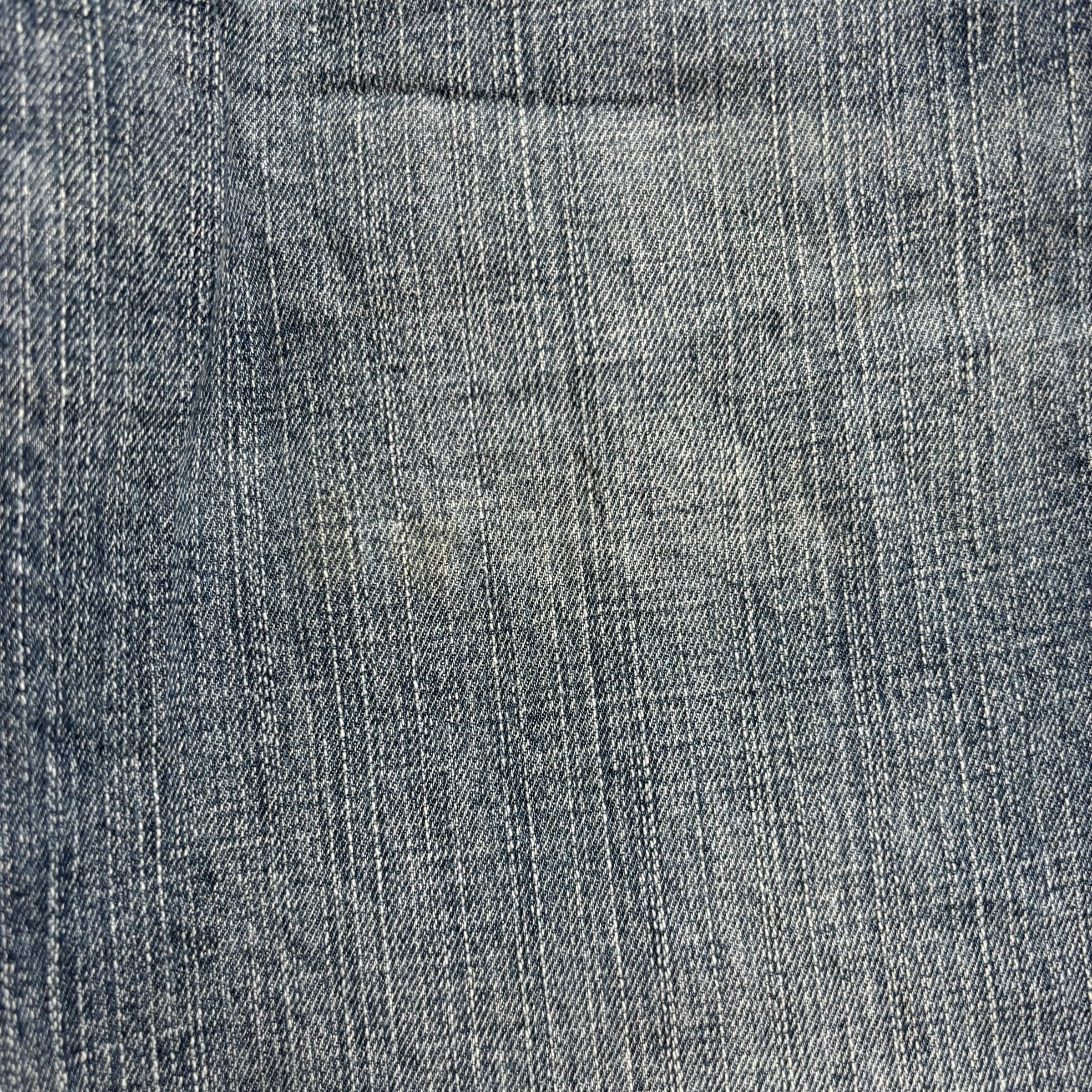 Levis 569 Jeans W34 L30 Mens Mid Blue Baggy Relaxed Straight Fit Denim