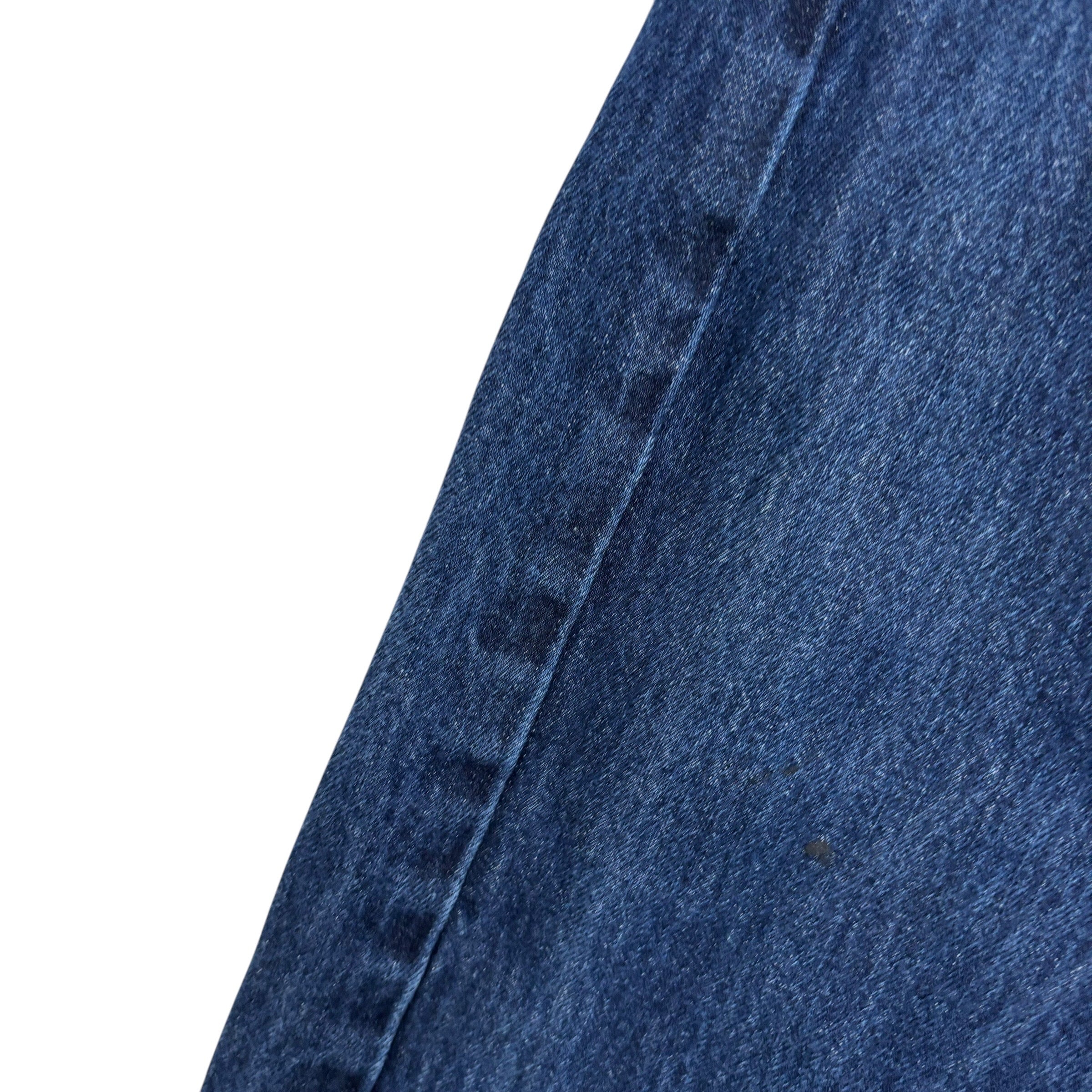 Levis 505 Jeans W33 L29 Mens Dark Blue Regular Straight Fit Denim