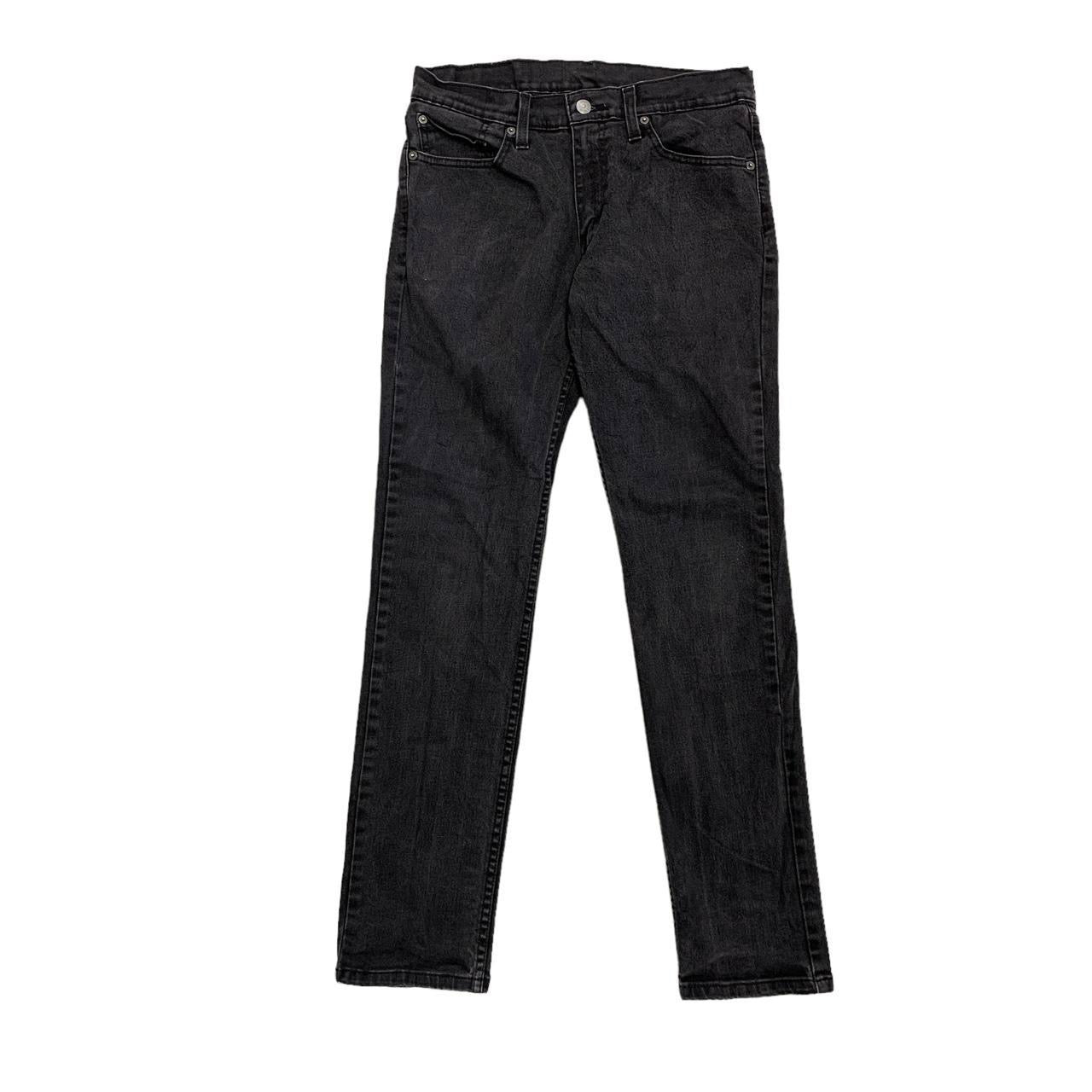 Levis 511 Jeans W30 L30 Mens Black Slim Fit Stretch Denim