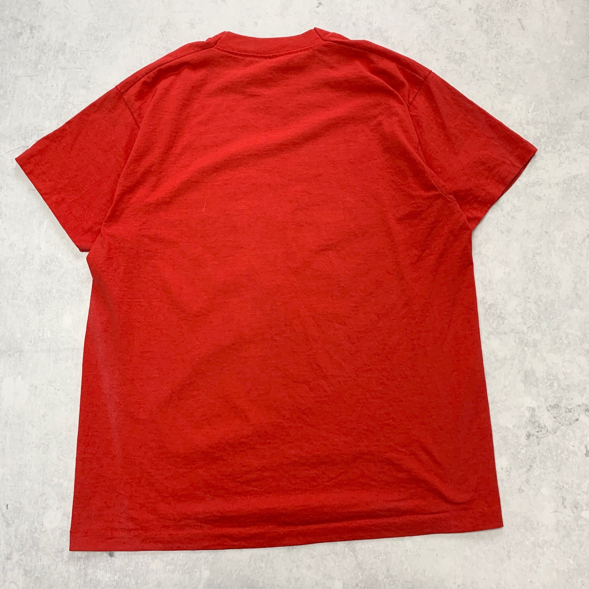 Vintage T Shirt Mens XL Red Single Stitch Graphic Print 90s USA