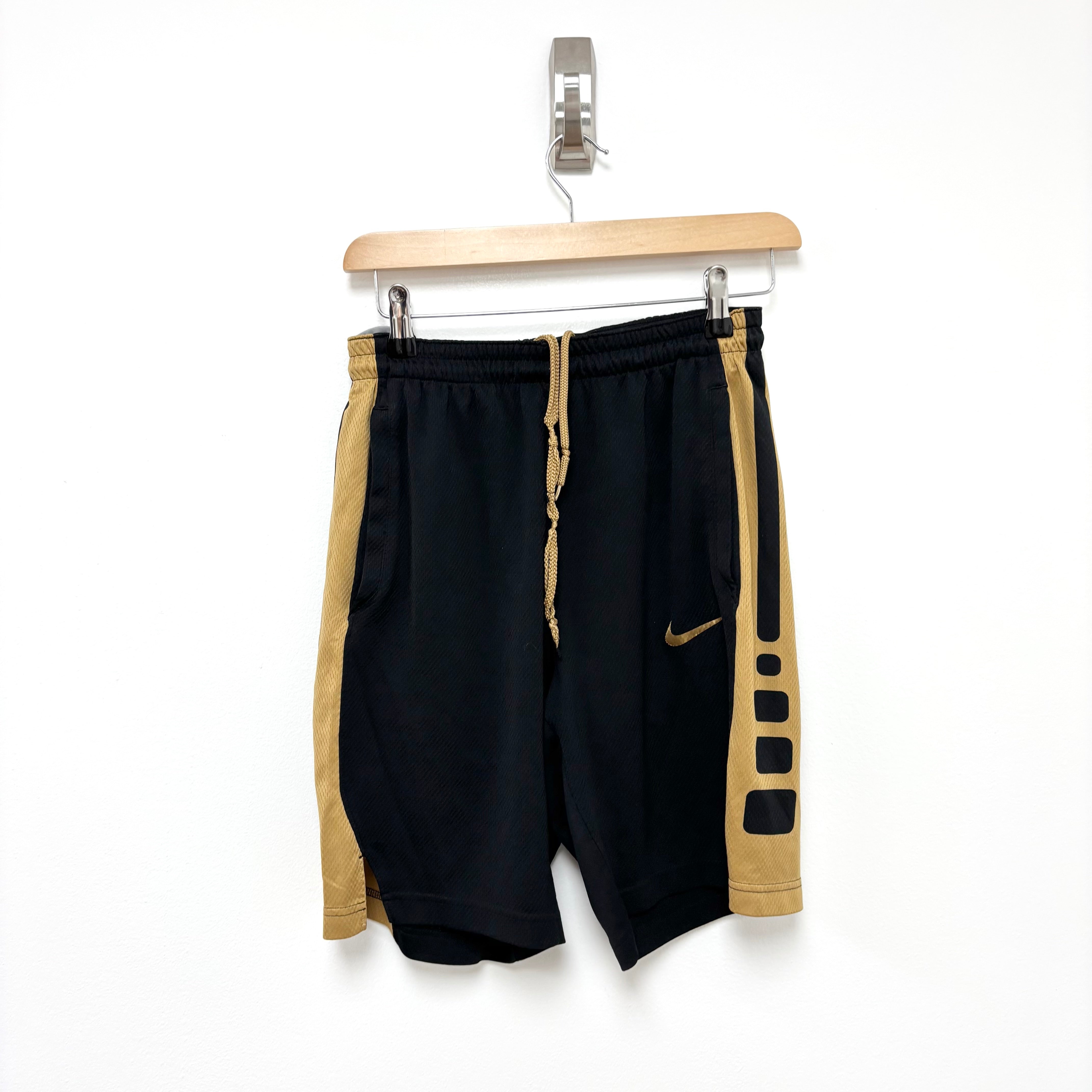Nike Shorts Mens Small Black Dri Fit Running Sports Gym Athletic Pockets