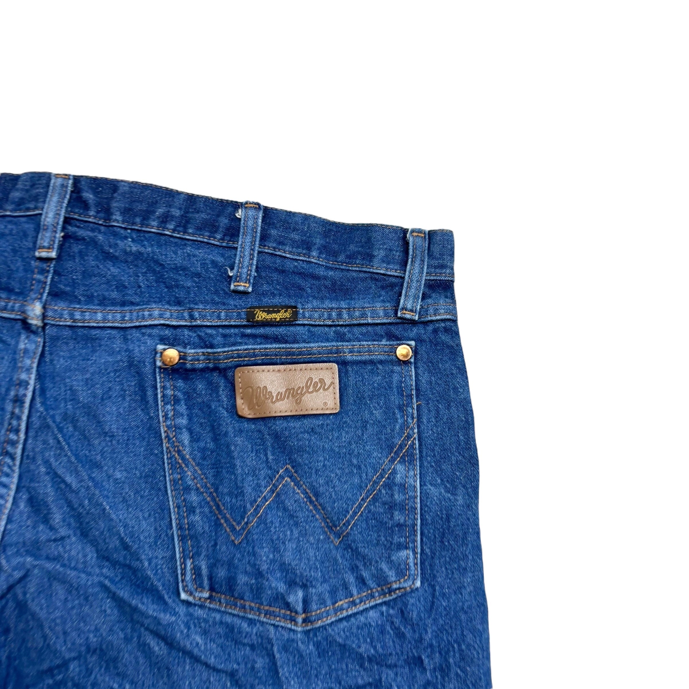 Wrangler Jeans Cowboy Cut W40 L30 Mens Mid Blue 13MWZ Original Fit Denim (E)