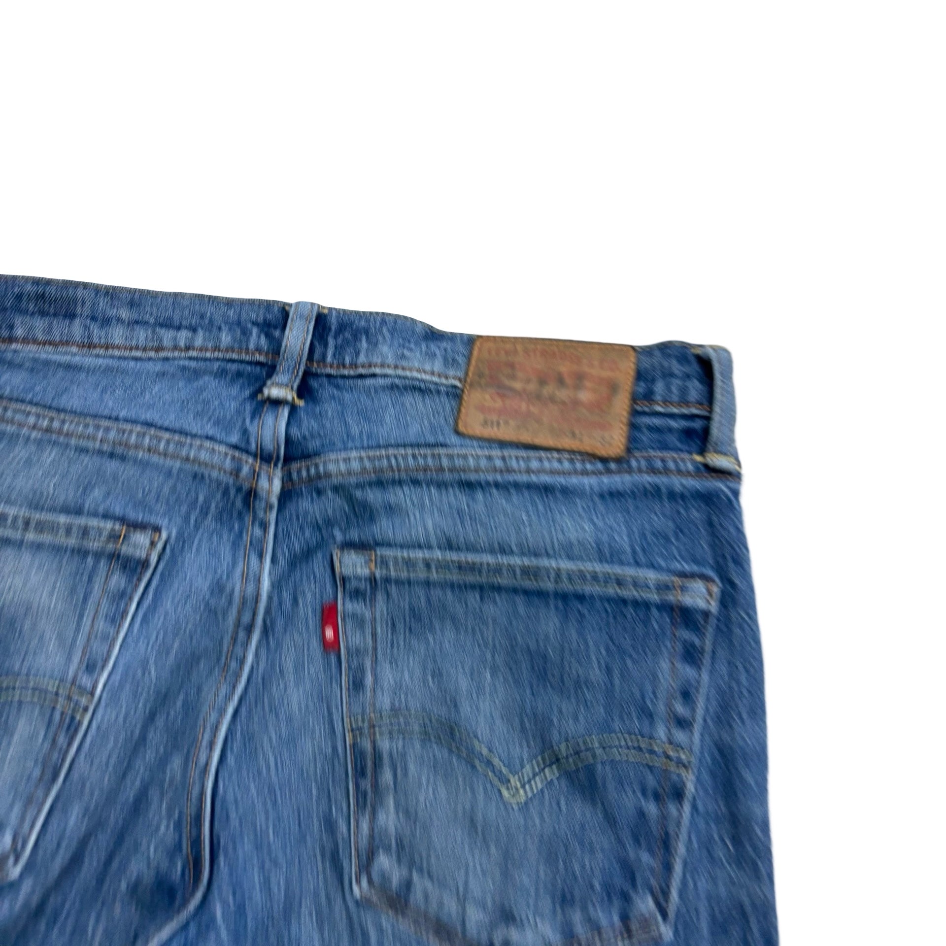 Levis 511 Jeans W30 L32 Mens Mid Blue Slim Fit Stretch Denim