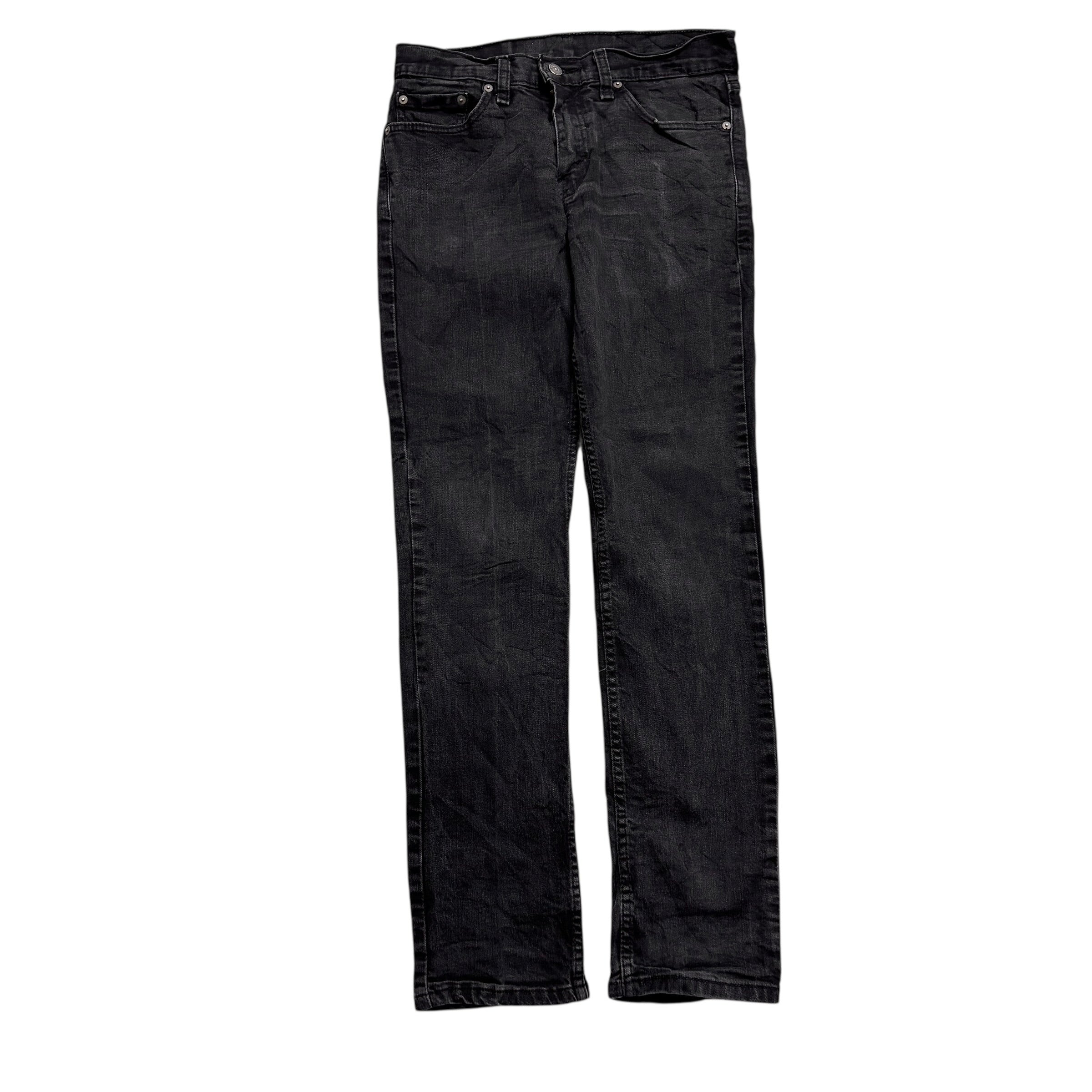Levis 511 Jeans W31 L32 Mens Black Slim Fit Stretch Denim