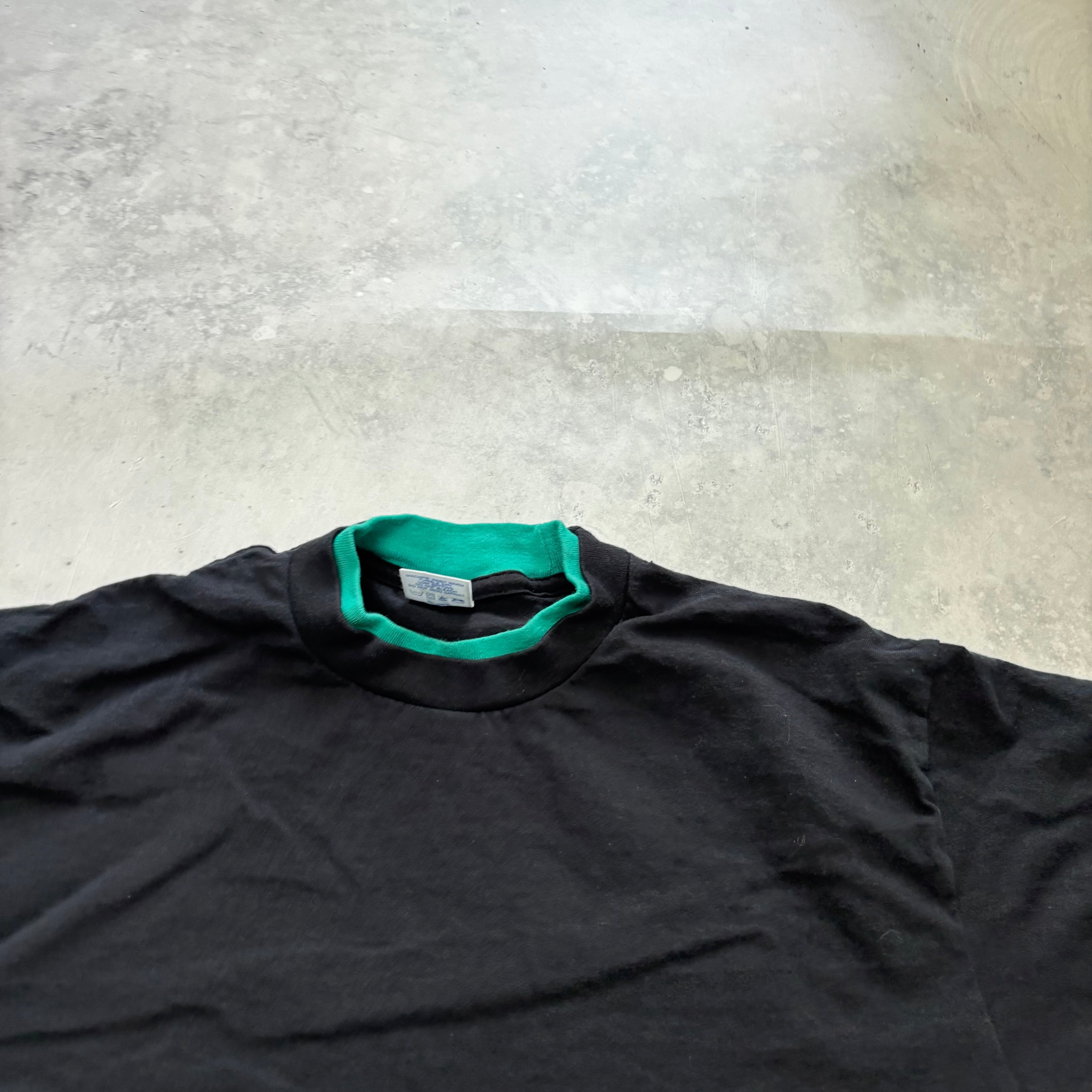 Vintage T Shirt Mens Large Black Single Stitch 90s USA (E)