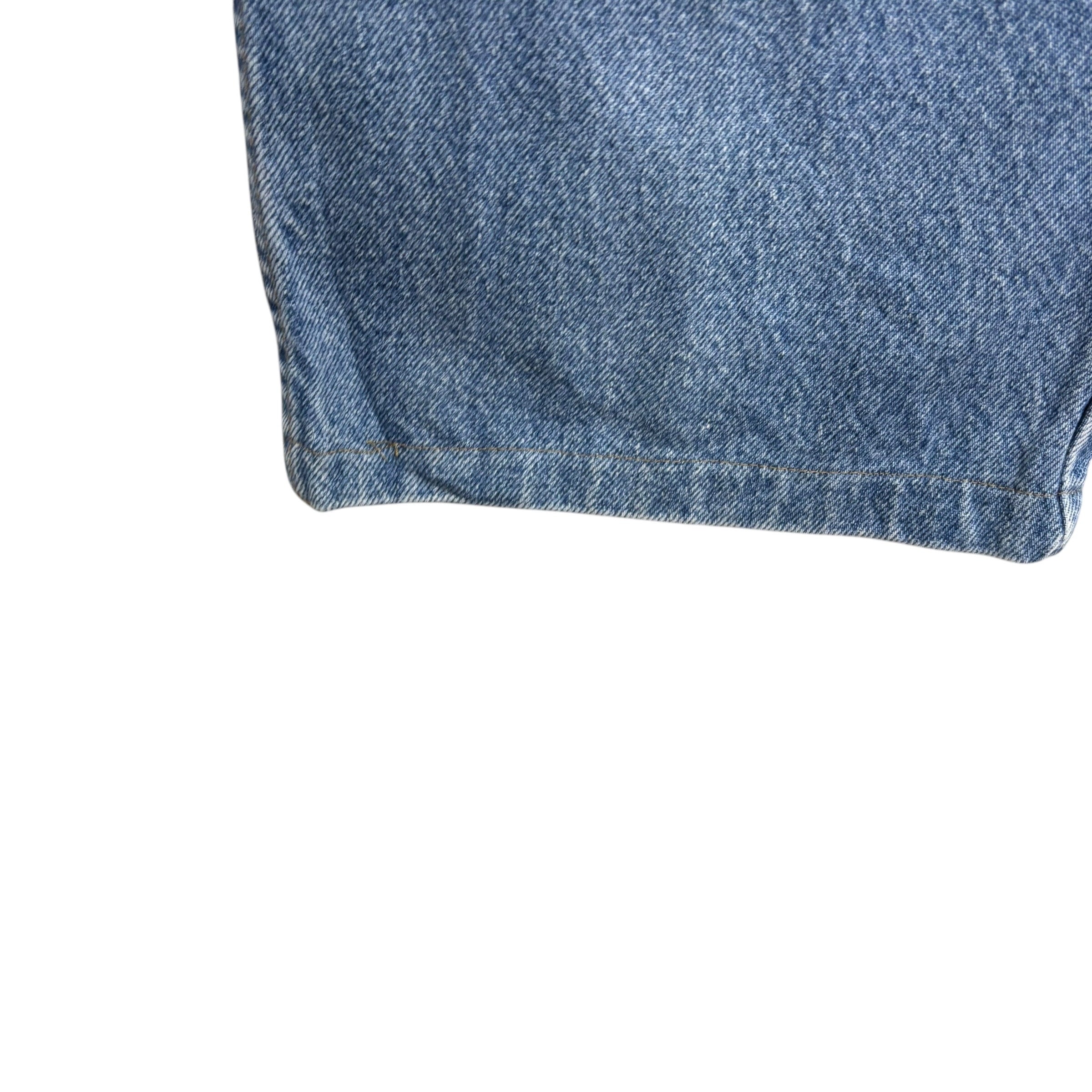 Levis Jeans W40 L30 Mens Light Blue Relaxed Straight Fit Vintage Denim (G)